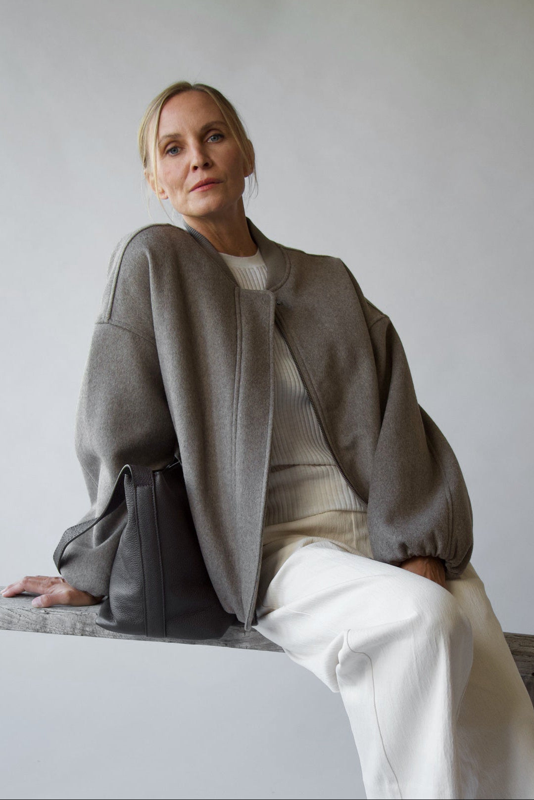 OWEN BASEBALL JACKET IN WOOL