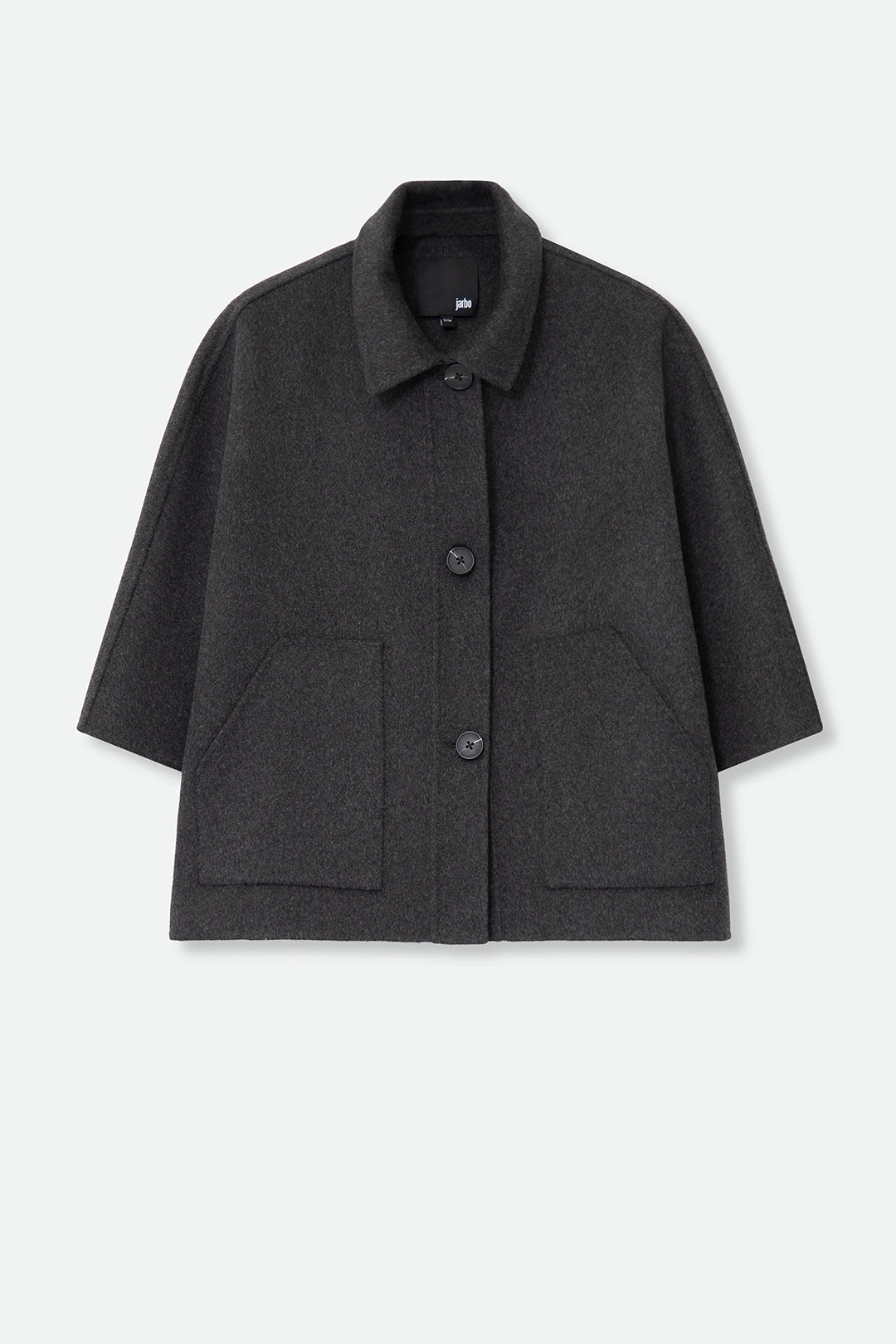 CALDER CAPE COAT IN DOUBLE-FACE WOOL