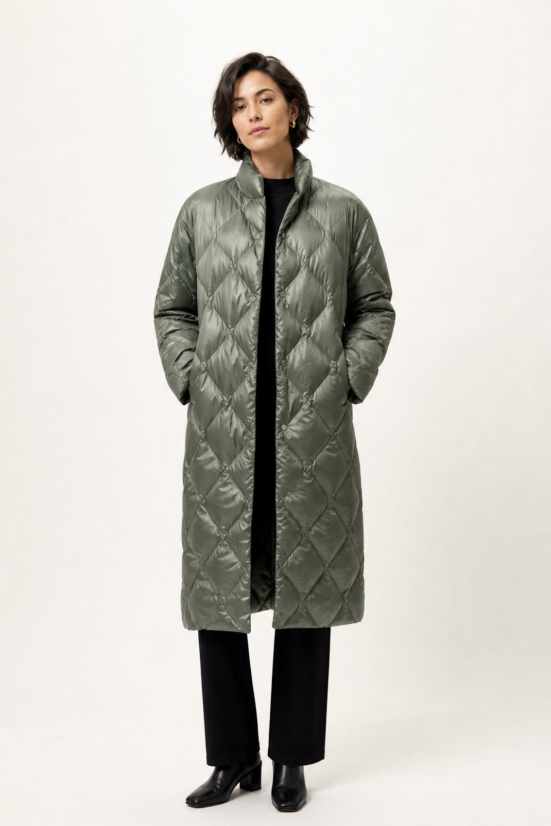 BRENTA COAT IN ULTRALIGHT GOOSE DOWN