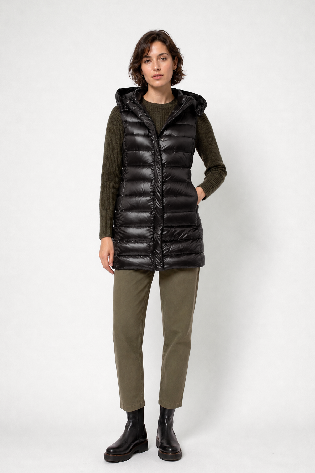 VOLTERRA VEST IN GOOSE DOWN