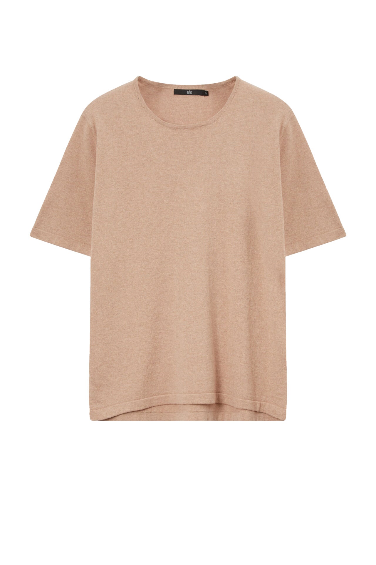 SAMI ELBOW SLEEVE TEE IN PIMA COTTON KNIT