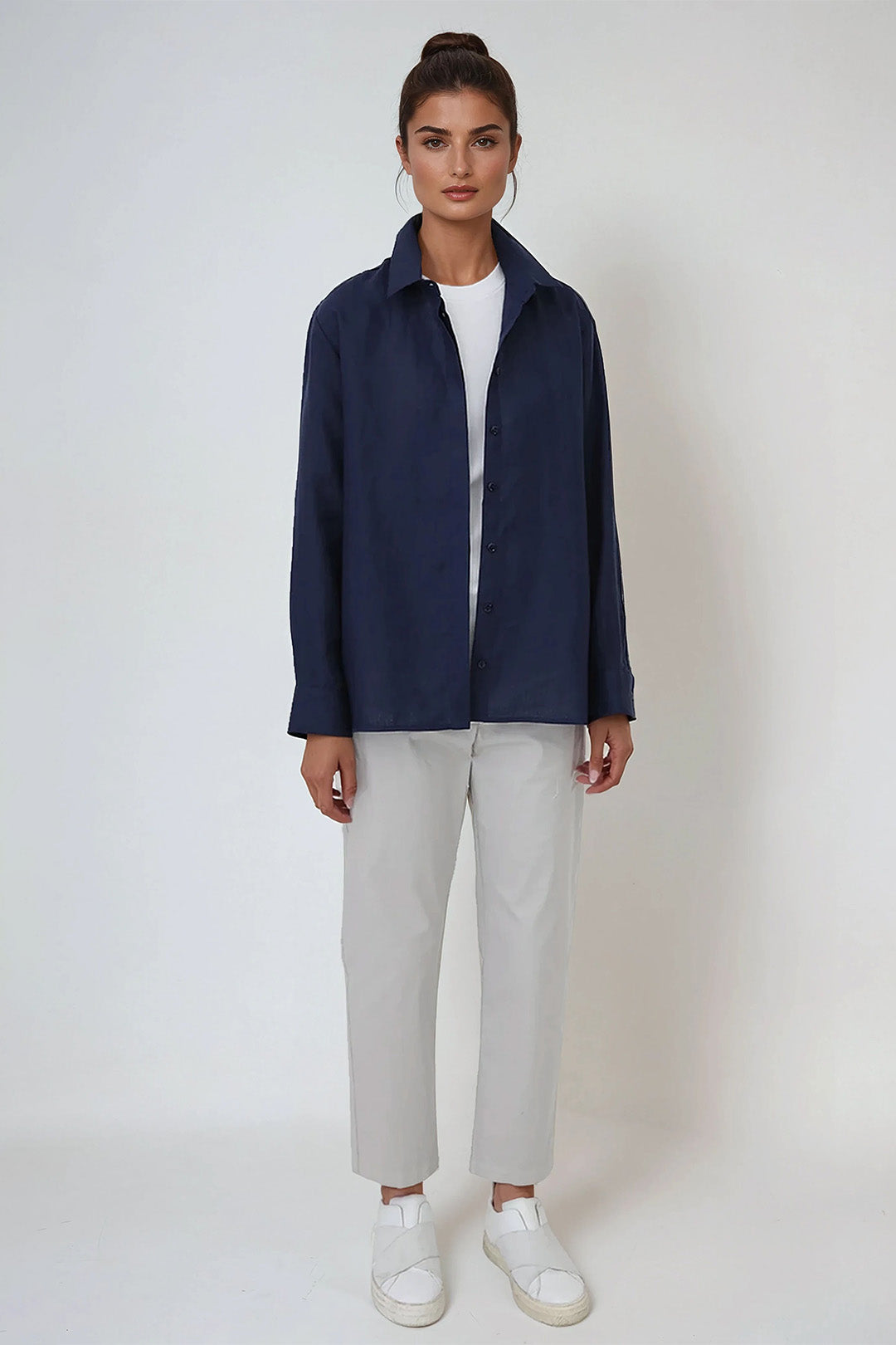 CHELSEA SHIRT IN ITALIAN LINEN