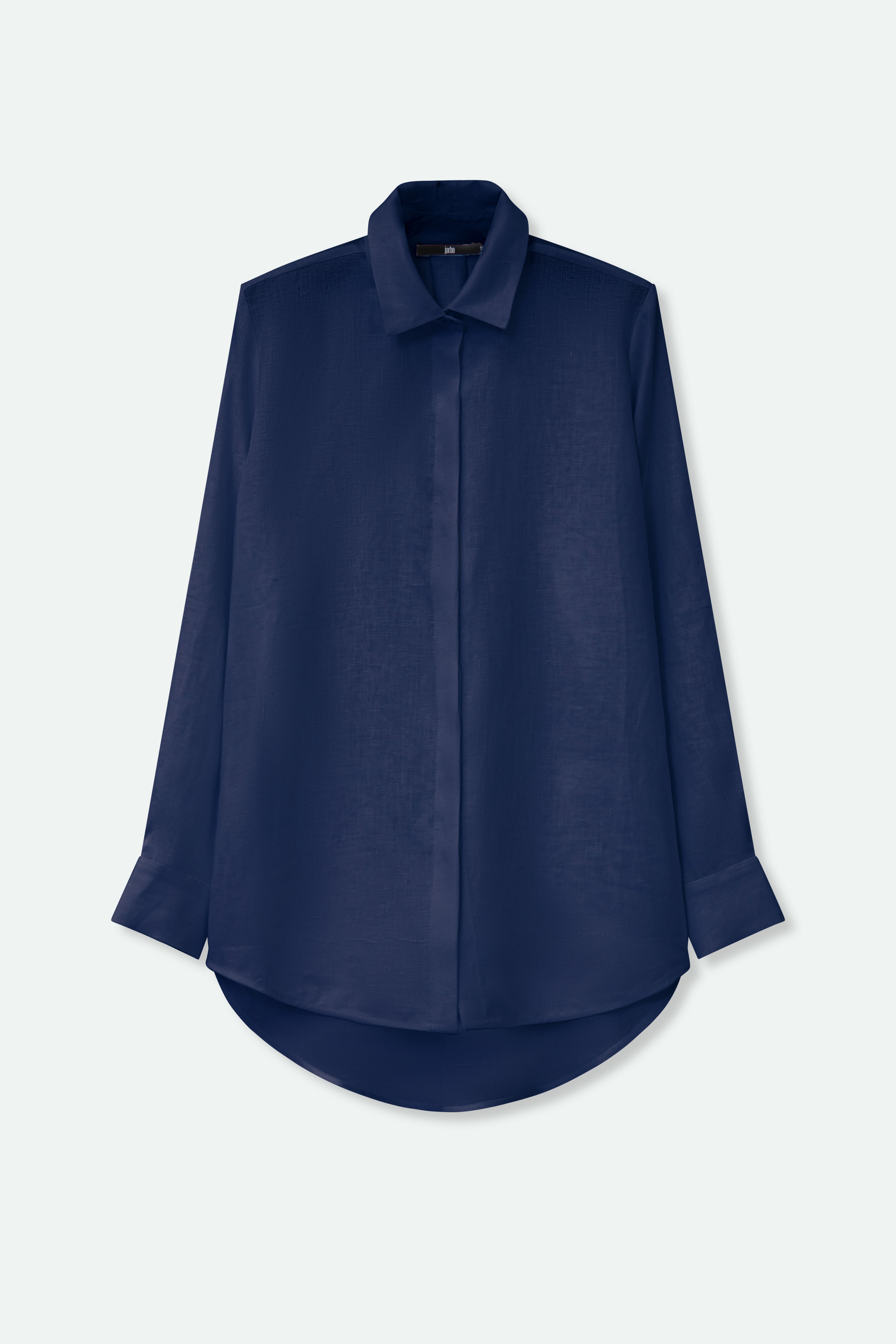 VETRINA ITALIAN LINEN BOYFRIEND SHIRT