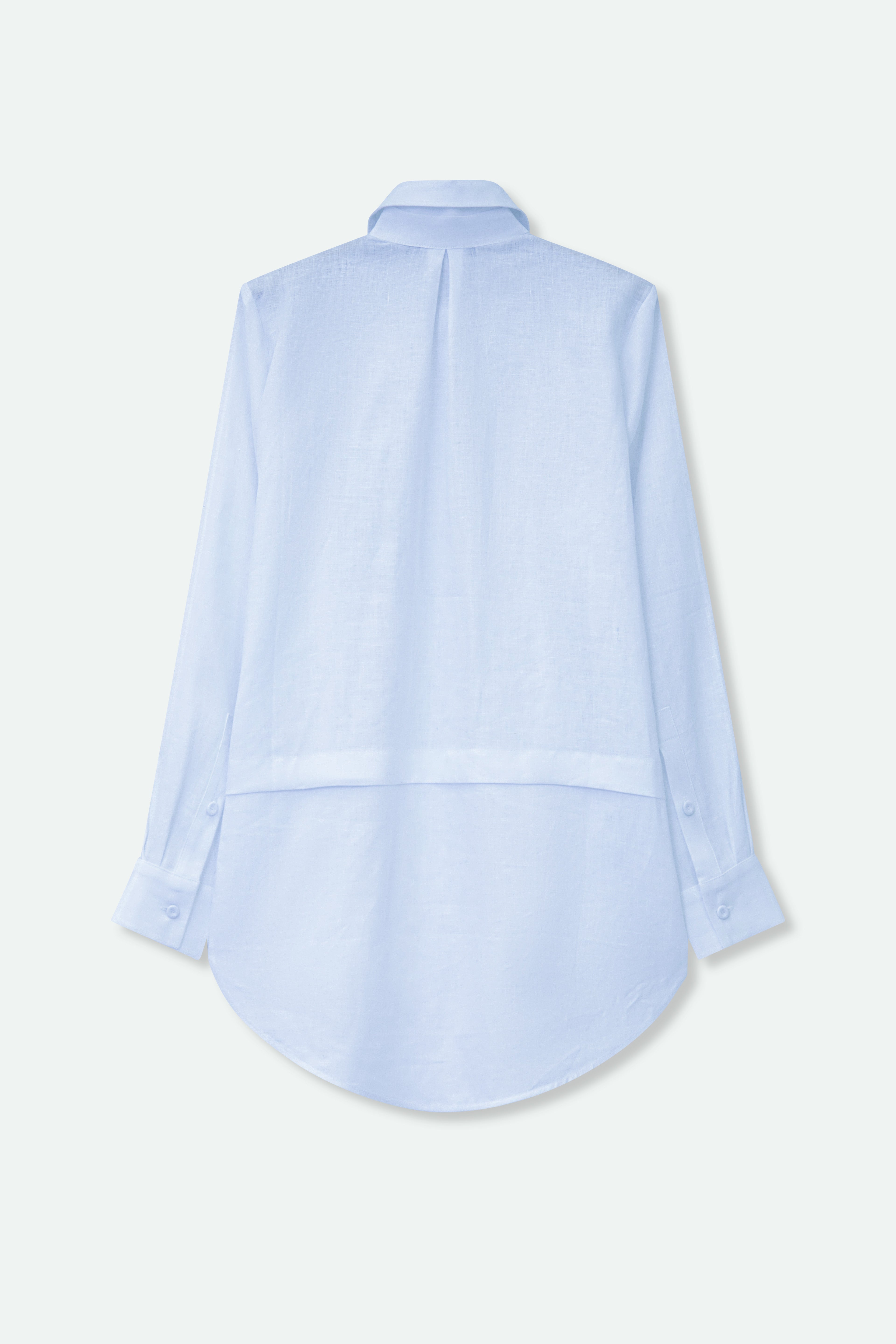 VETRINA ITALIAN LINEN BOYFRIEND SHIRT
