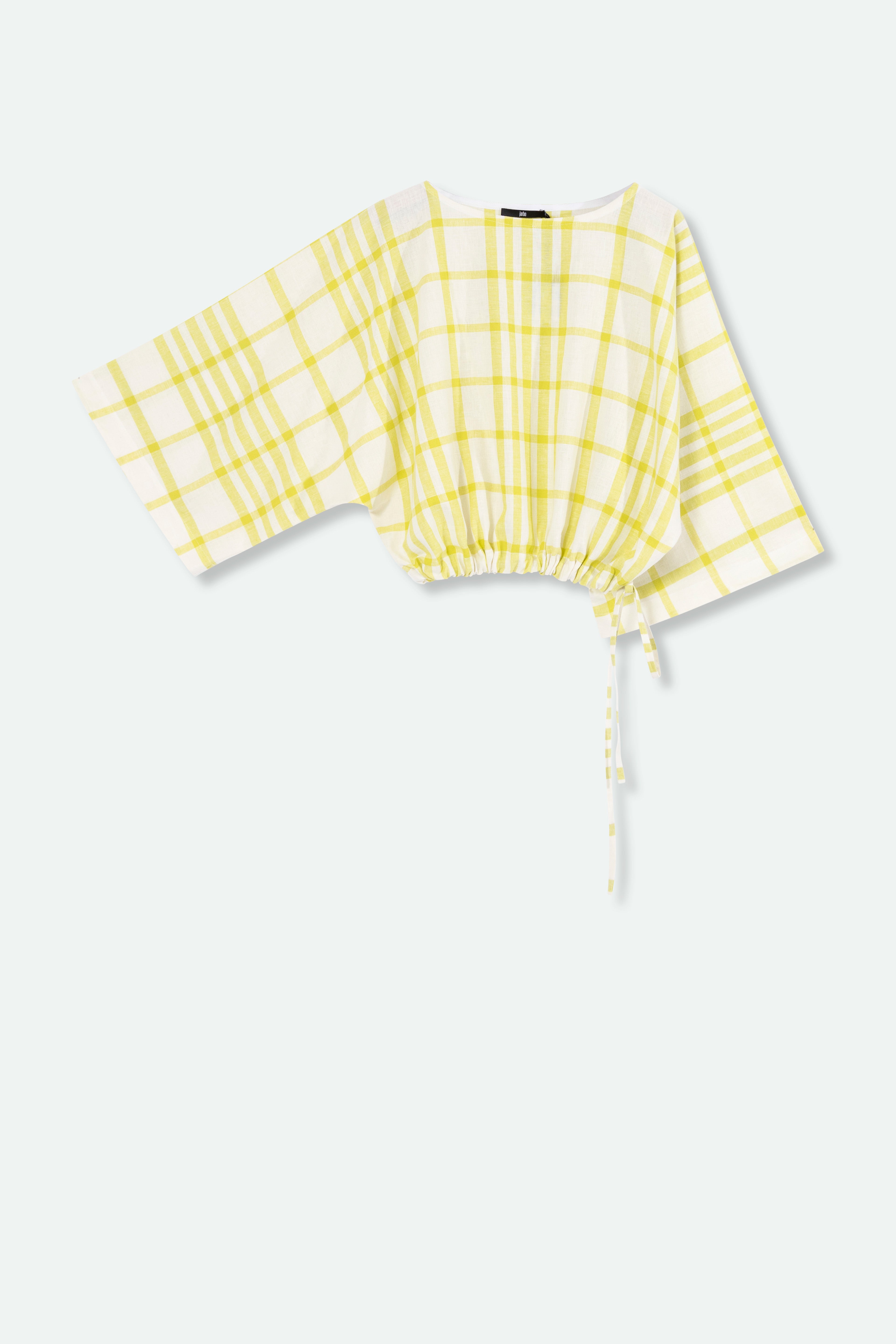 TILLIE TOP IN ITALIAN LINEN