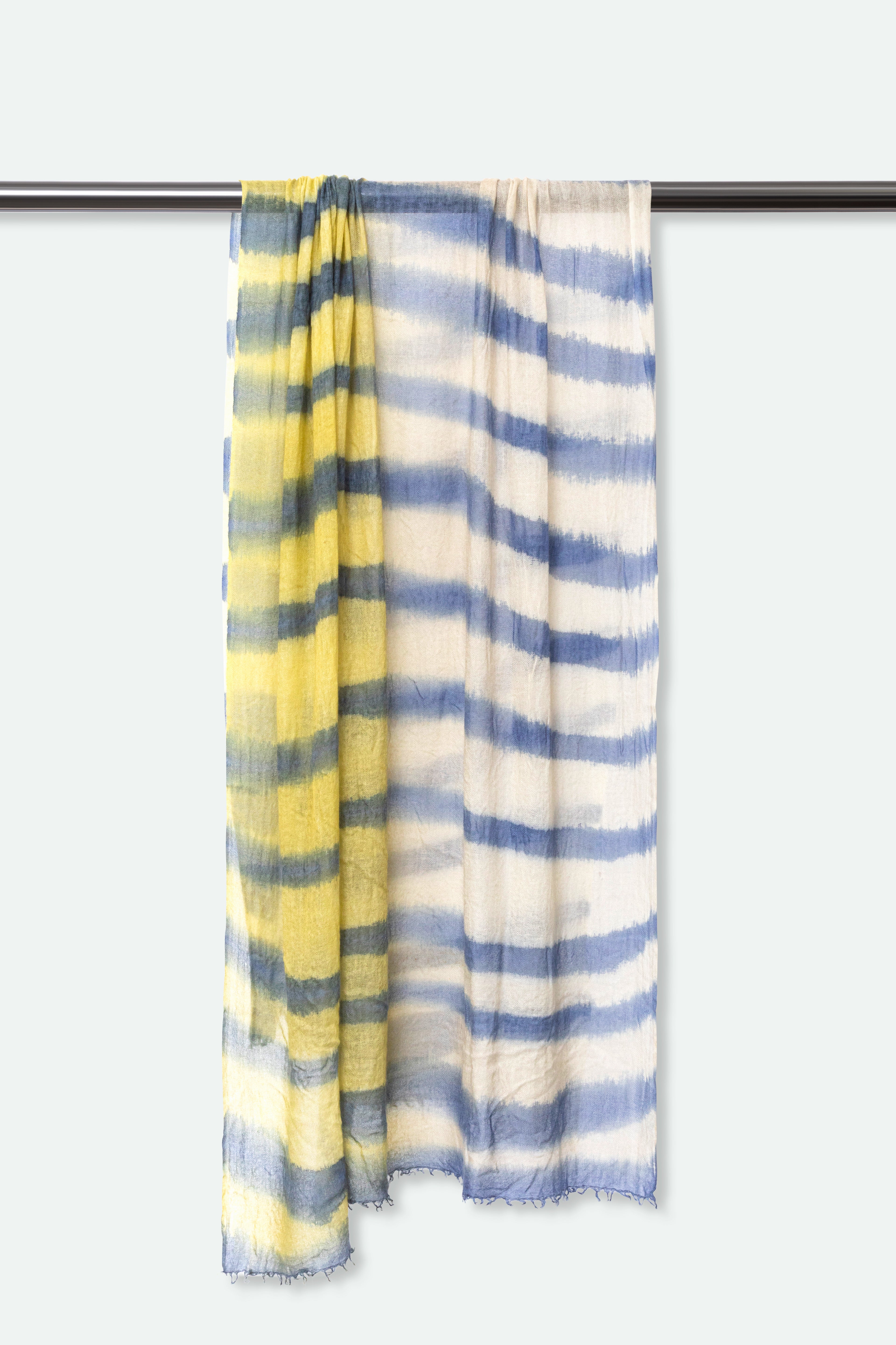 PLAYA SCARF IN HAND DYED CASHMERE