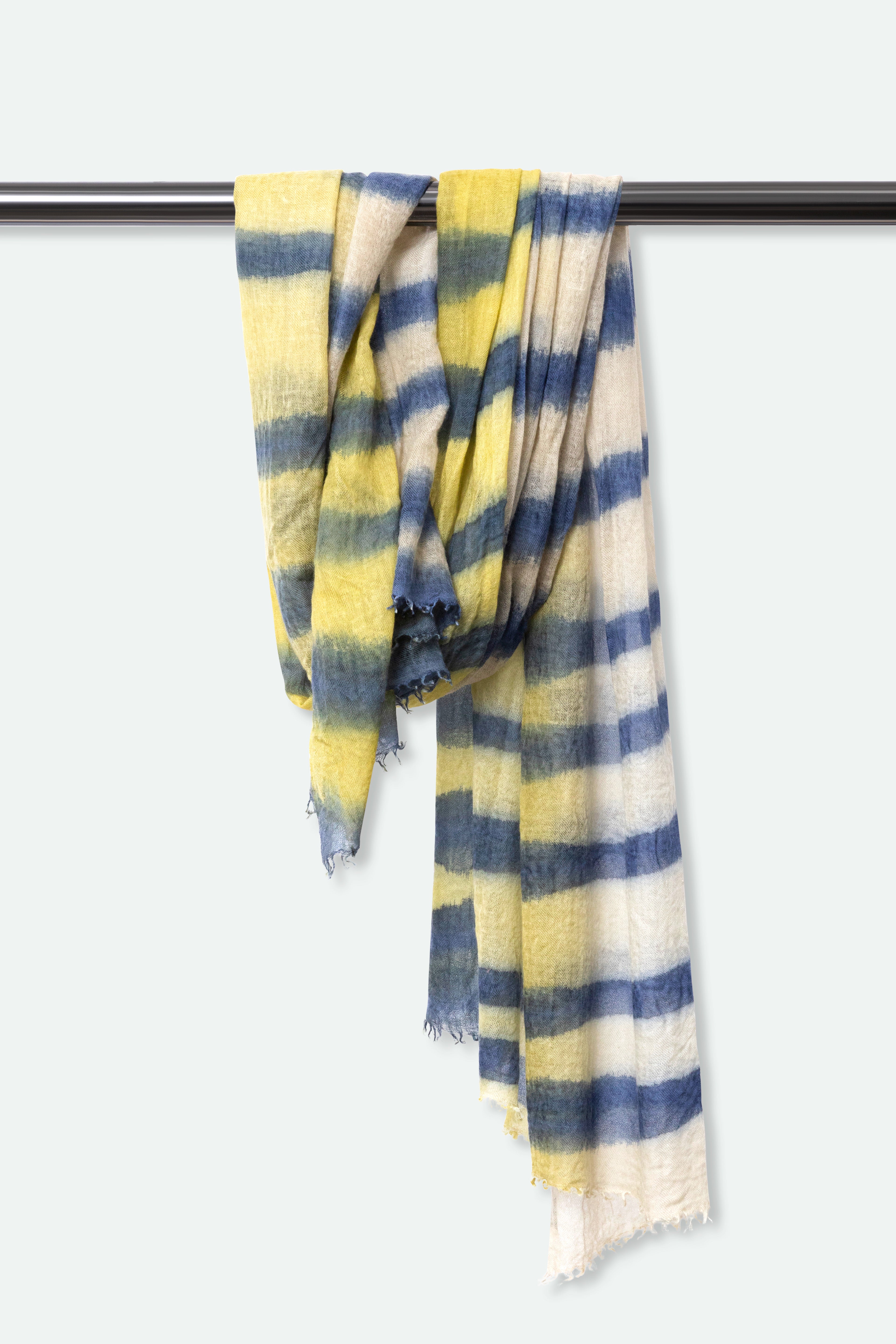 PLAYA SCARF IN HAND DYED CASHMERE