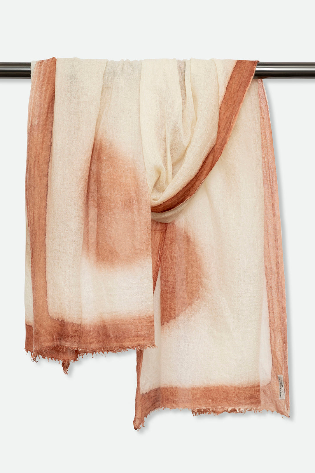MELOR PECAN SCARF IN HAND DYED CASHMERE