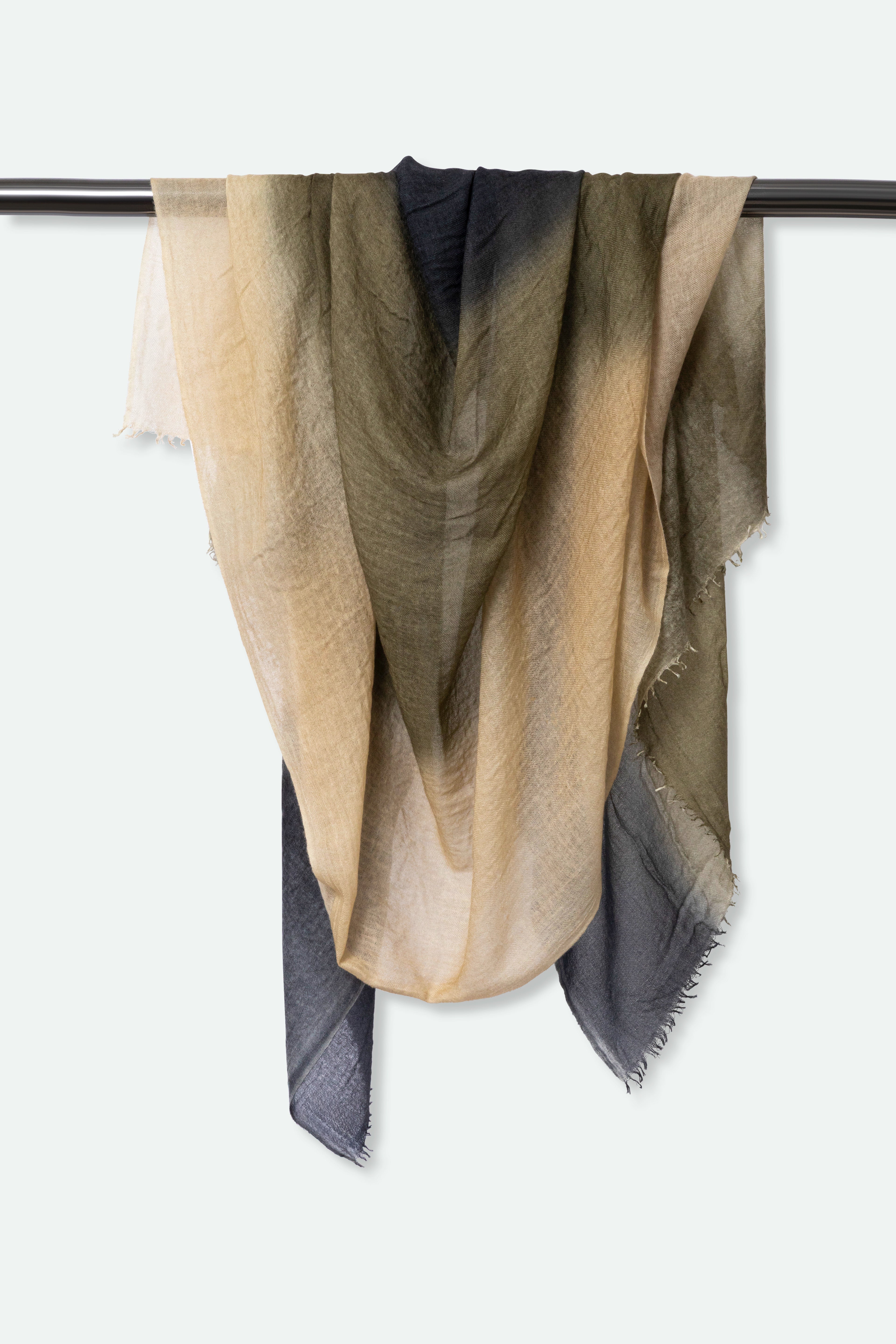 APENNINE SCARF IN HAND DYED CASHMERE