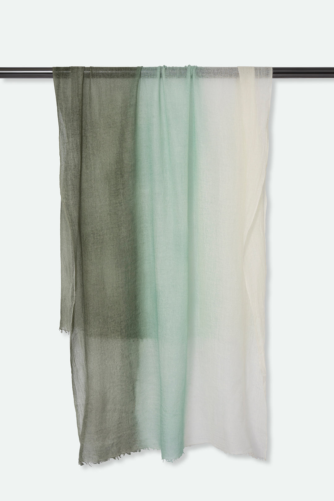 CELADON SCARF IN HAND DYED CASHMERE