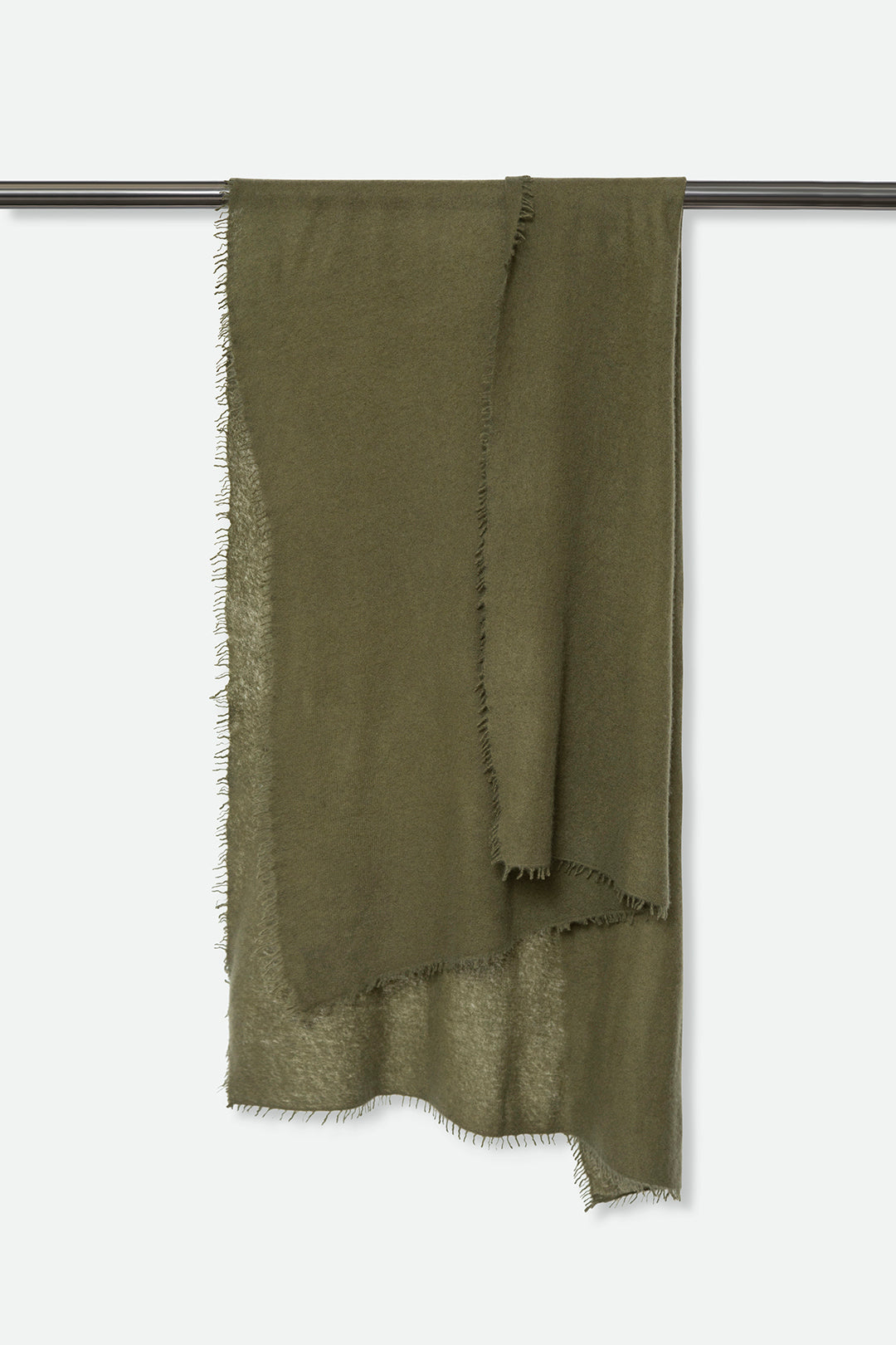 ÉLAN SCARF IN CASHMERE AVOCADO