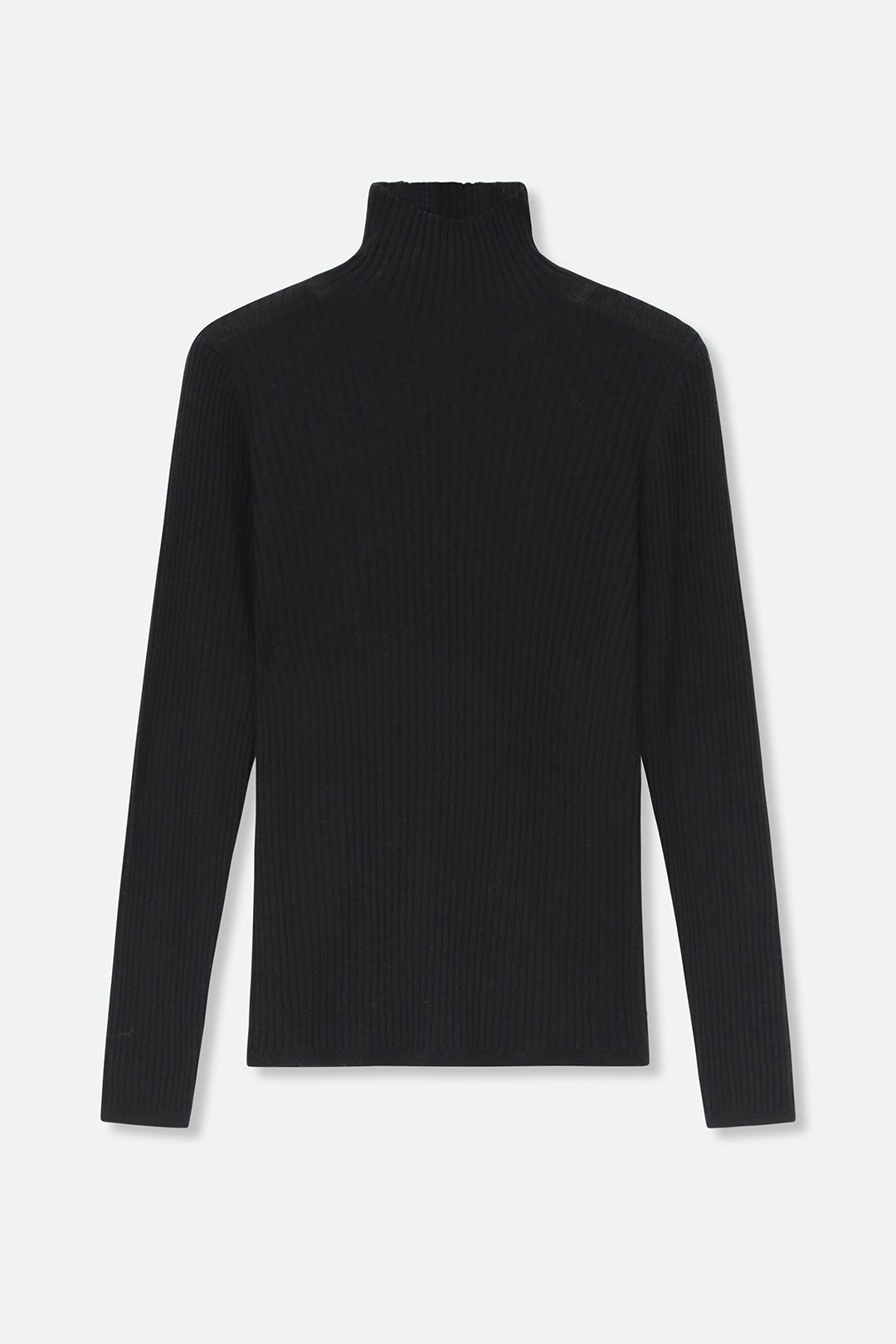STRATO RIBBED TURTLENECK IN FINE MERINO