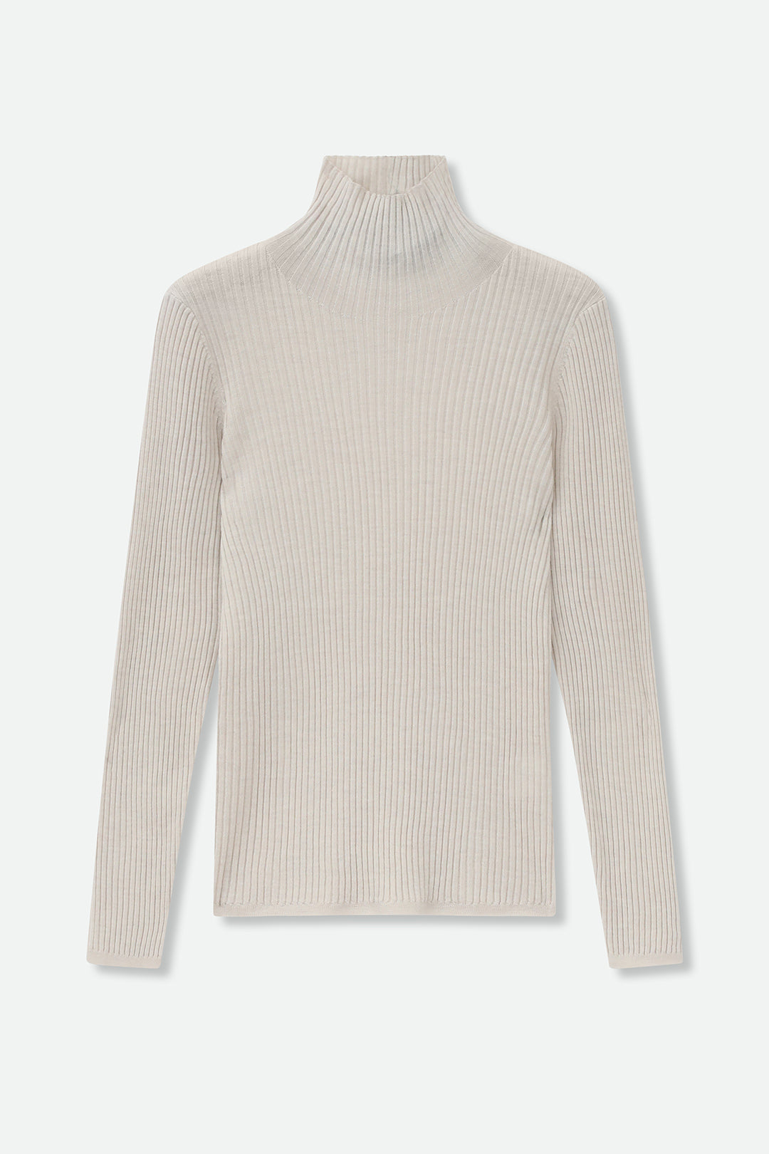 STRATO RIBBED TURTLENECK IN FINE MERINO