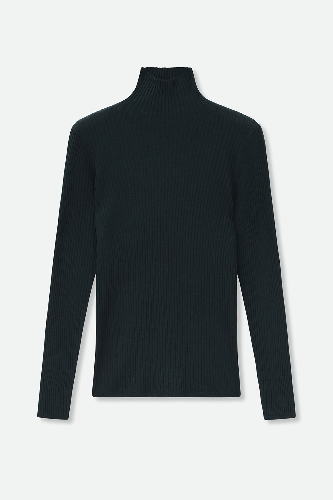 STRATO RIBBED TURTLENECK IN FINE MERINO