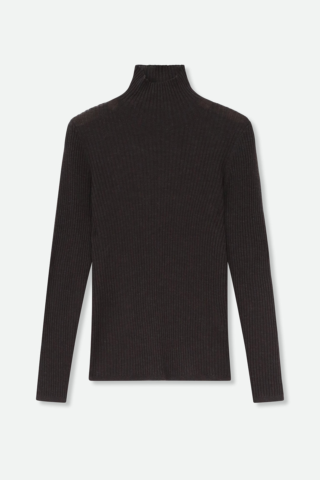 STRATO RIBBED TURTLENECK IN FINE MERINO
