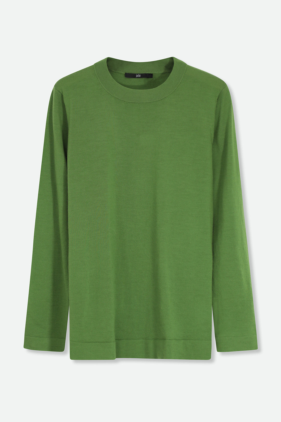 MILA LONG SLEEVE CREW WITH SCARF IN FINE MERINO