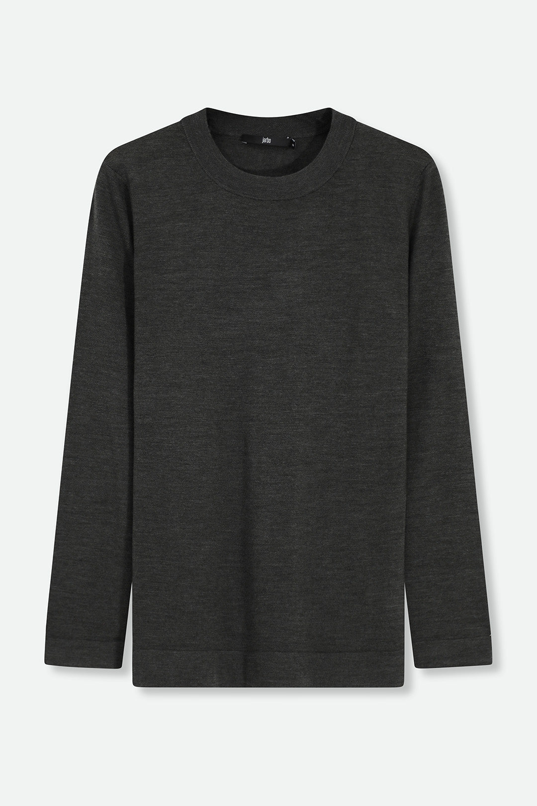 MILA LONG SLEEVE CREW WITH SCARF IN FINE MERINO