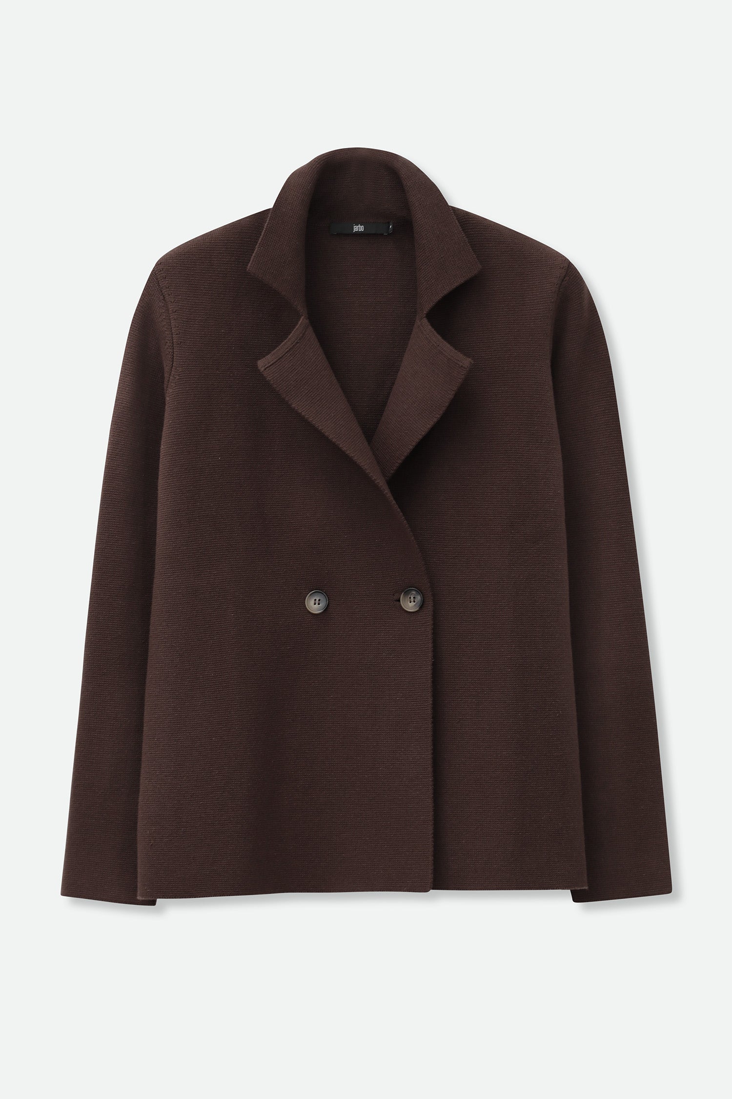 BRISIO DOUBLE BREASTED BLAZER IN ITALIAN COTTON