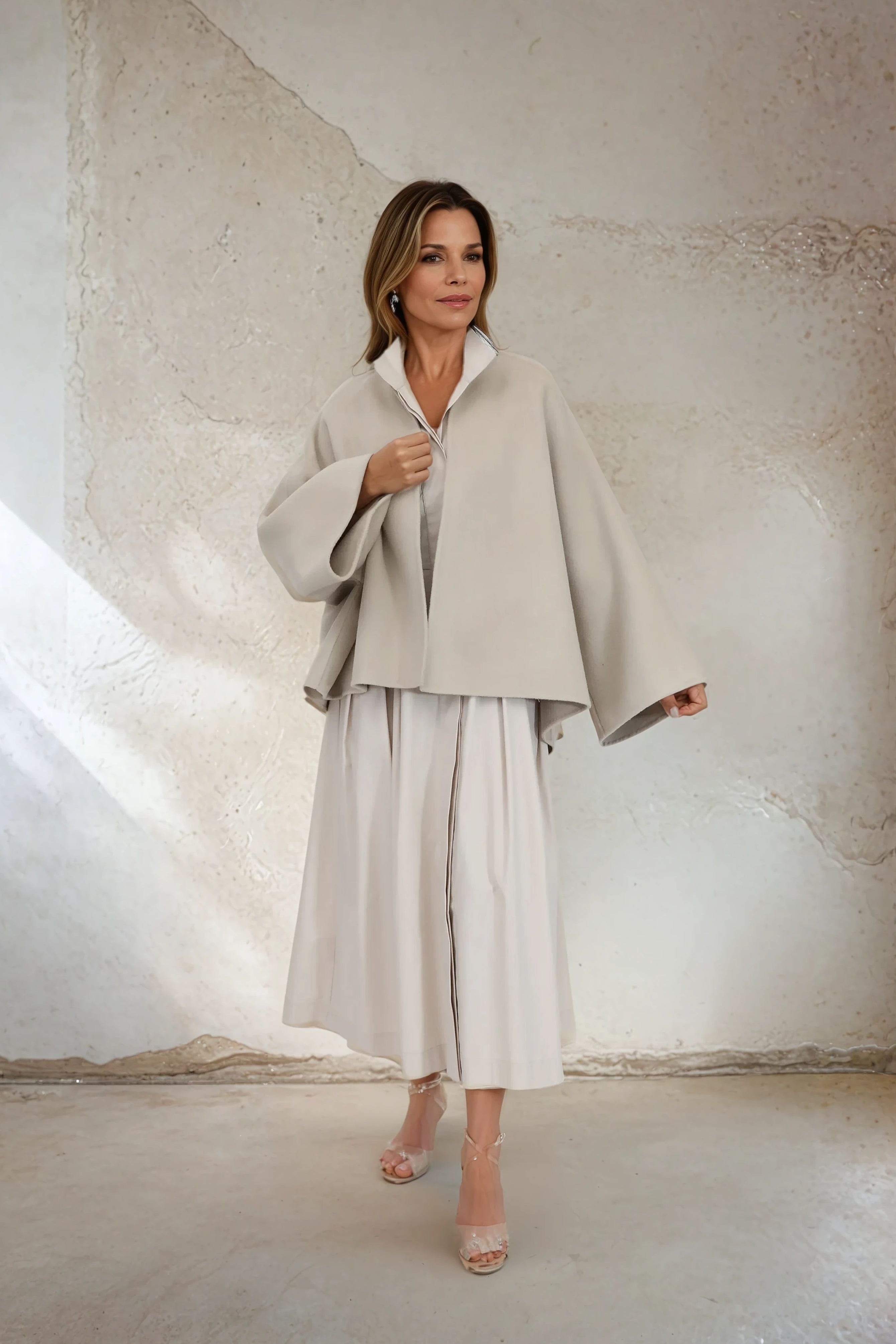 PELLERYN JACKET IN DOUBLE FACE CASHMERE WOOL