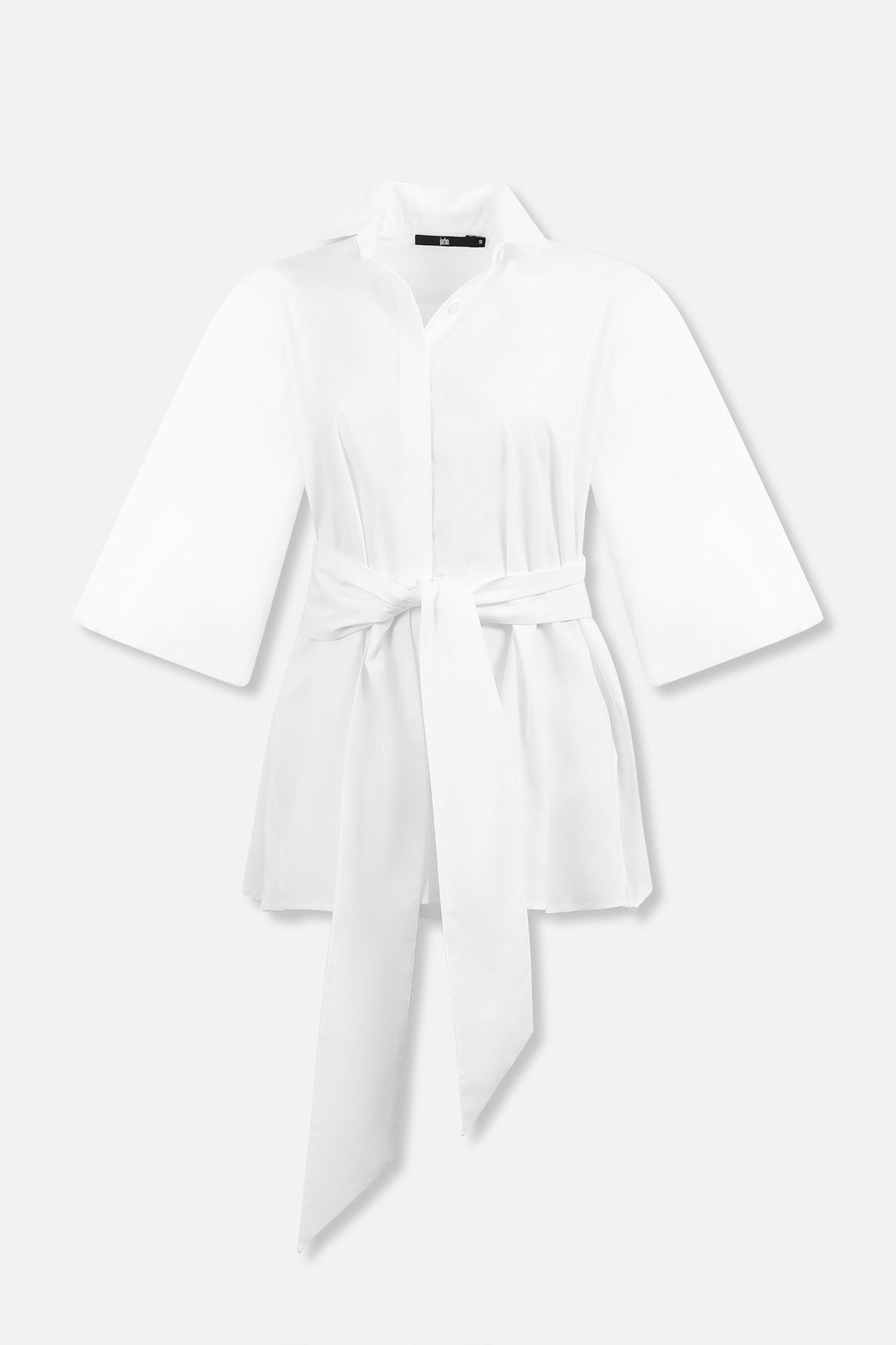 MIA SHIRT IN ITALIAN COTTON WHITE