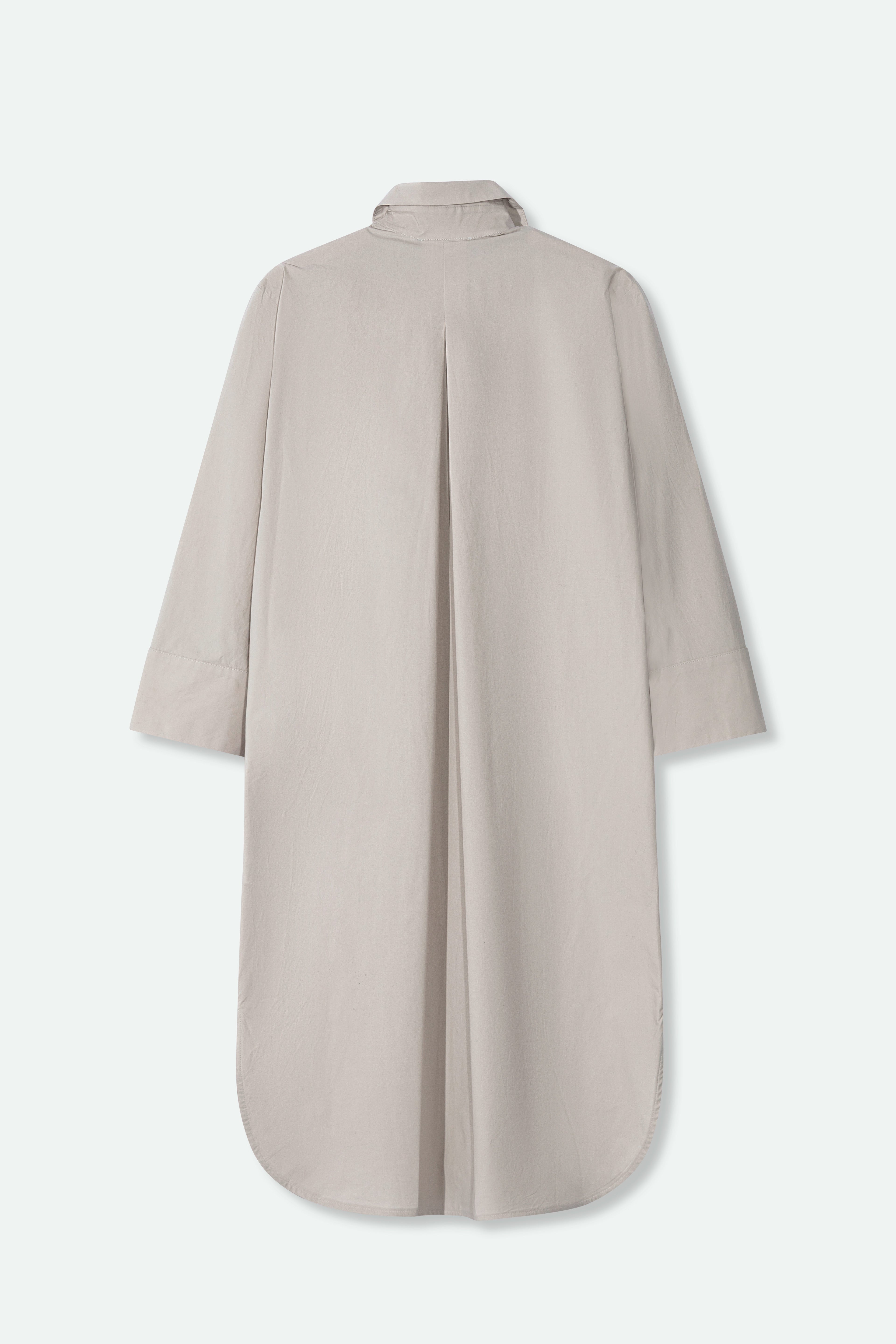 DORIAN DRESS IN ITALIAN FINE STRETCH COTTON