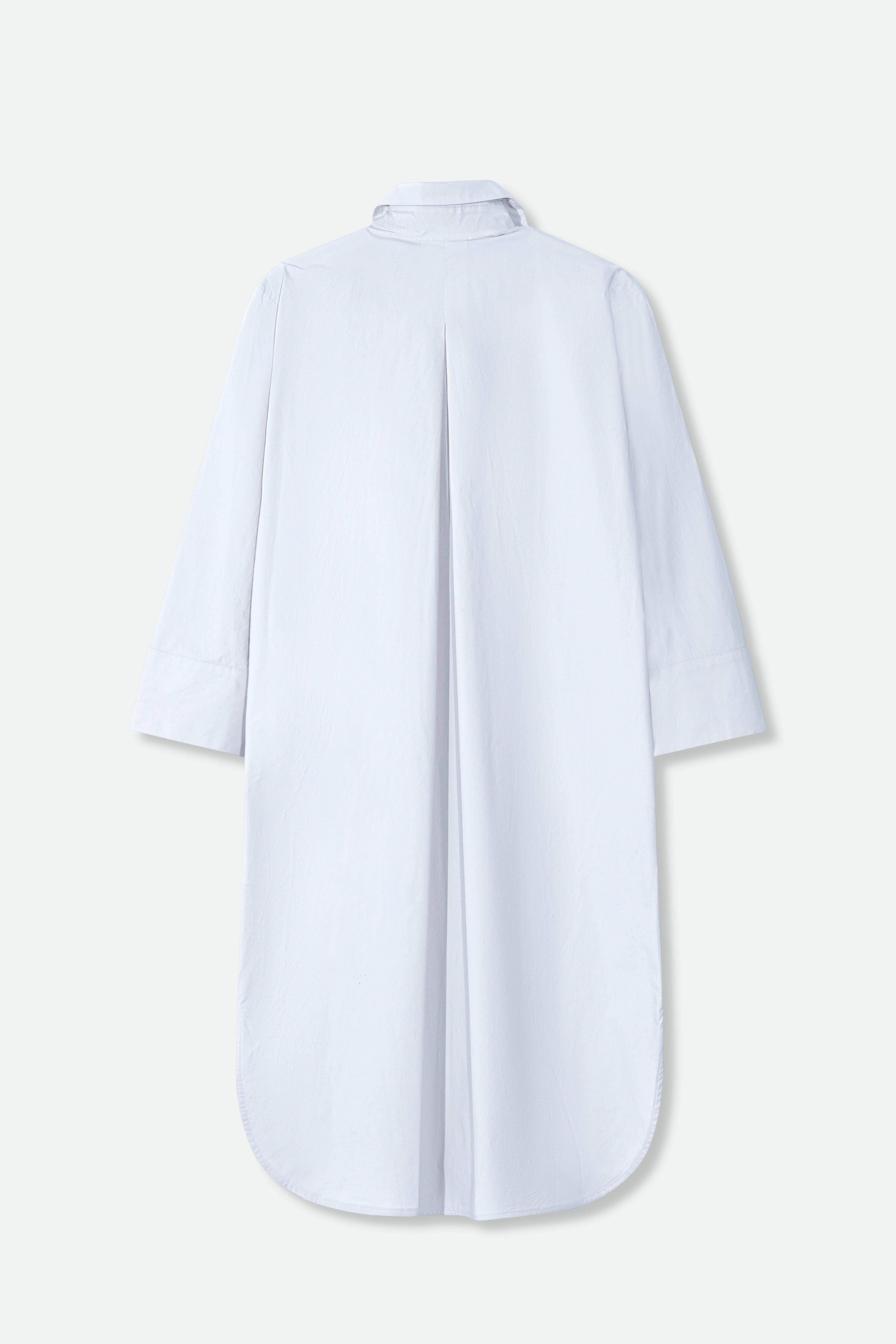 DORIAN DRESS IN ITALIAN FINE STRETCH COTTON
