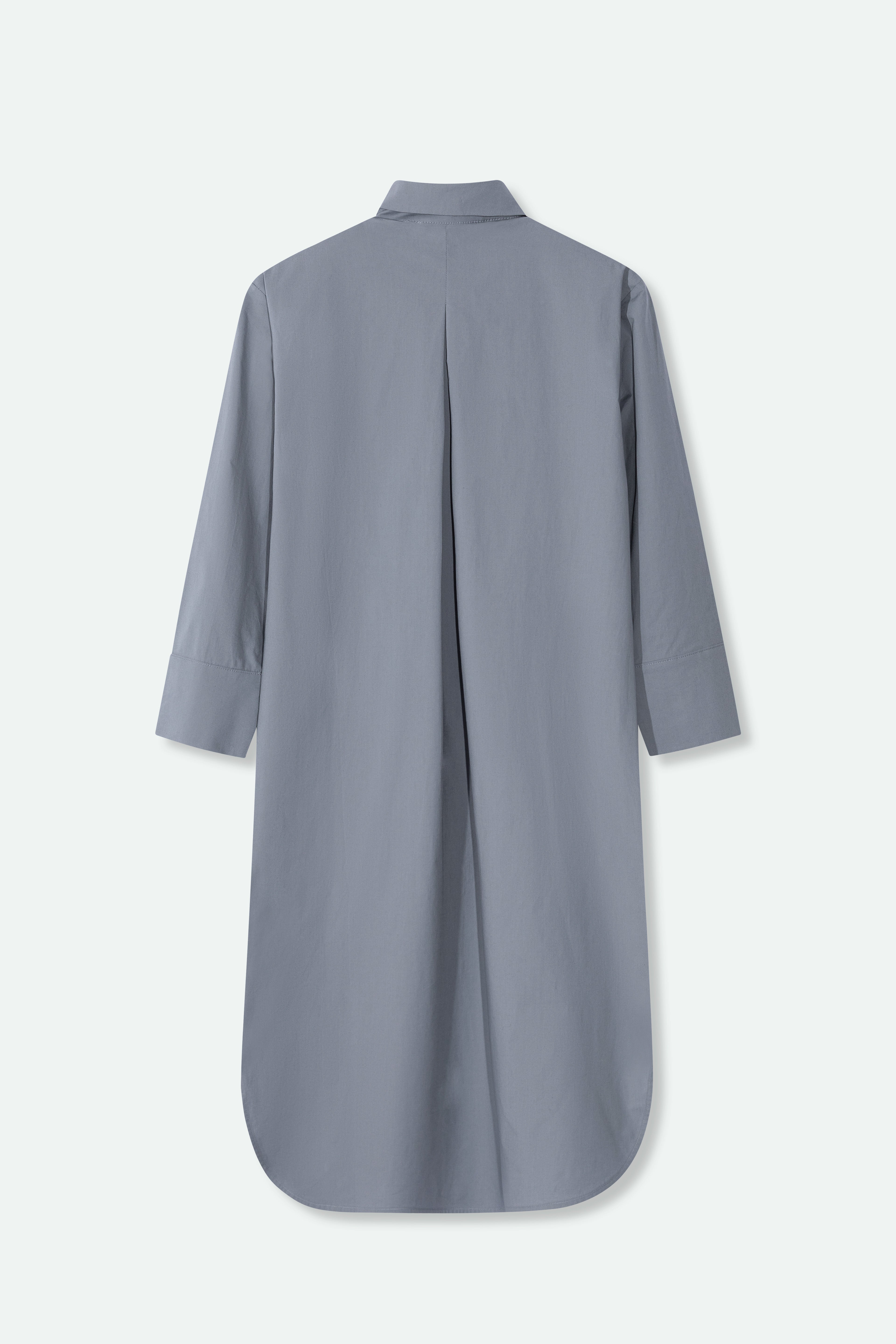 DORIAN DRESS IN ITALIAN FINE STRETCH COTTON