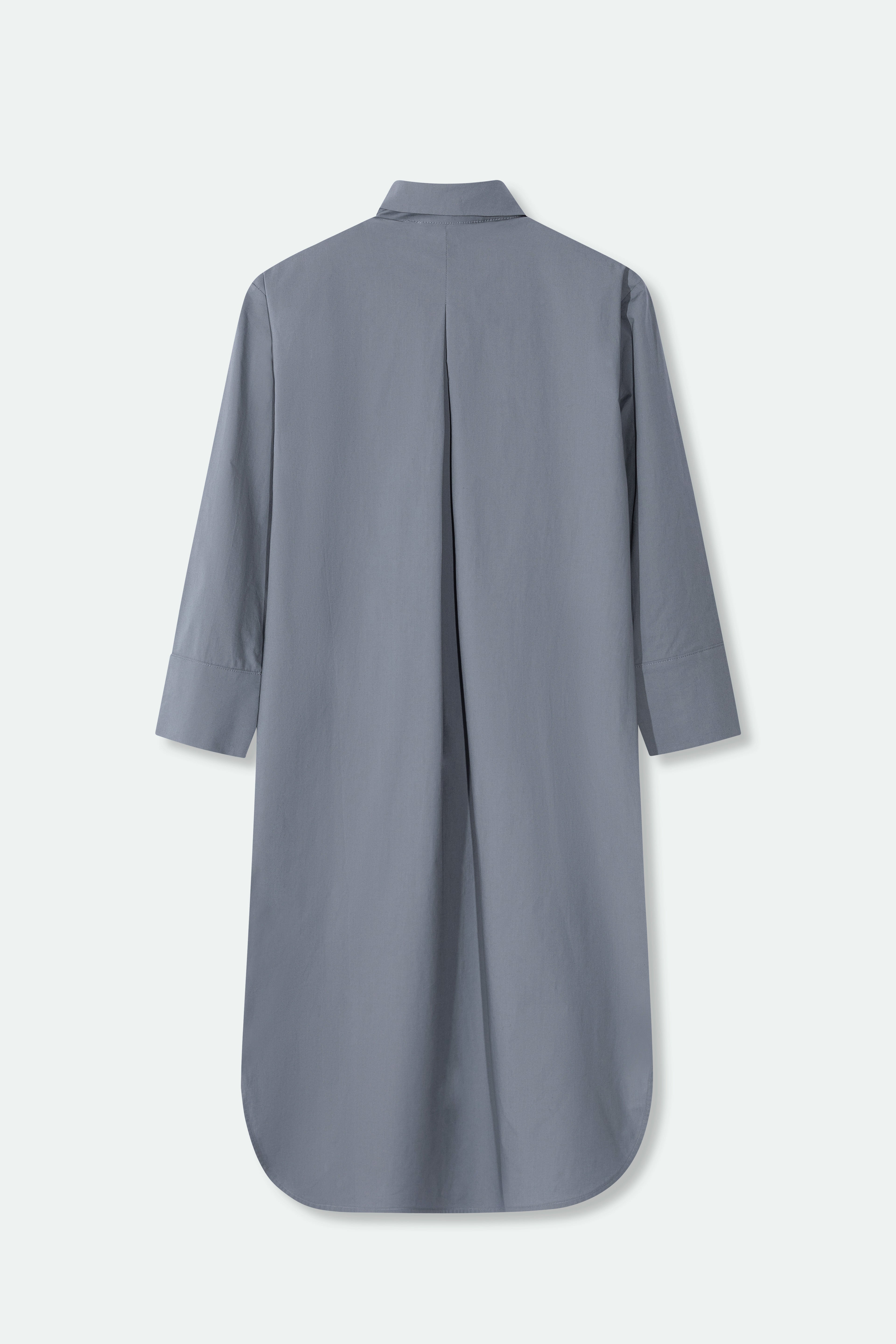 DORIAN DRESS IN ITALIAN FINE STRETCH COTTON