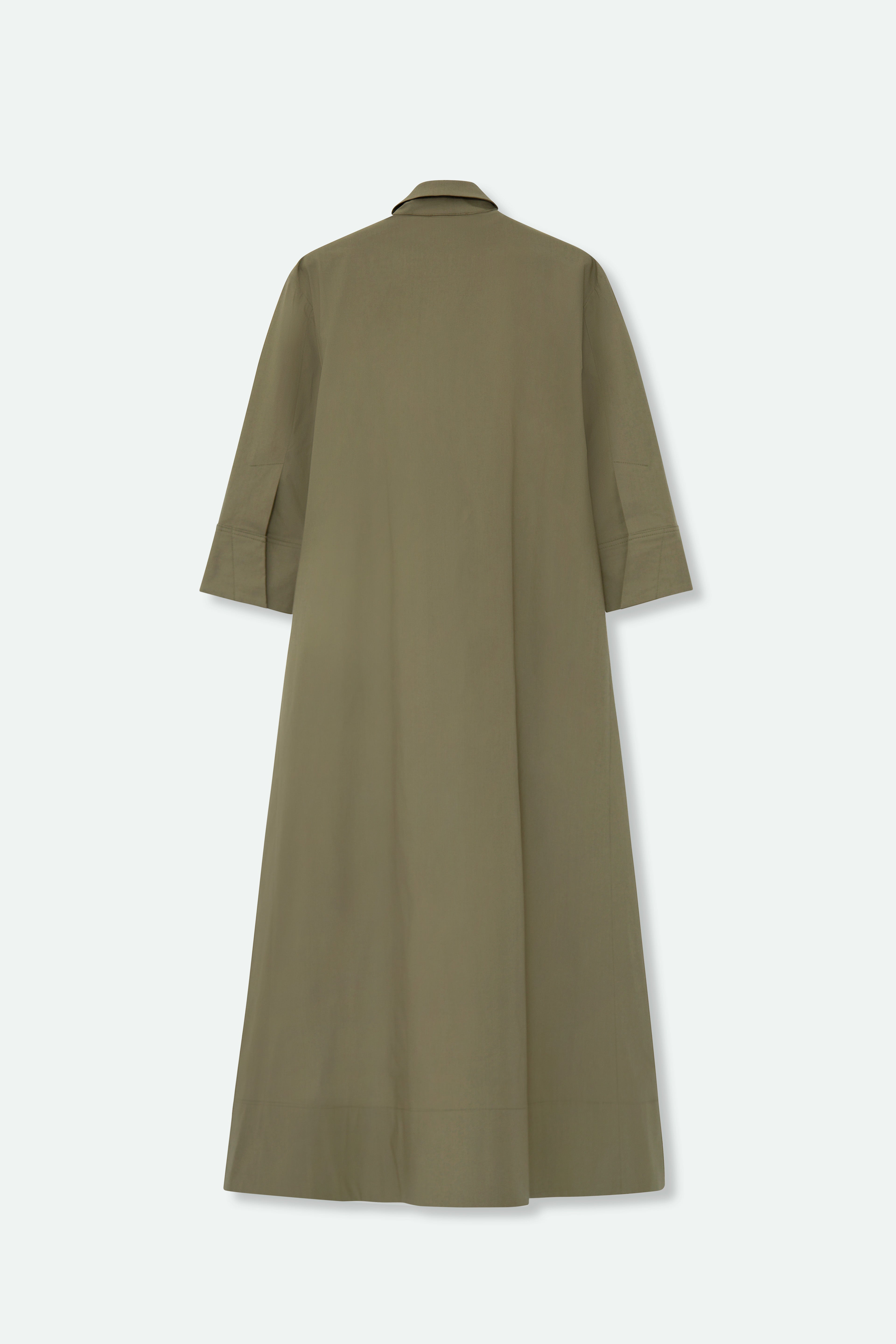 DAXTON DRESS IN ITALIAN FINE STRETCH COTTON