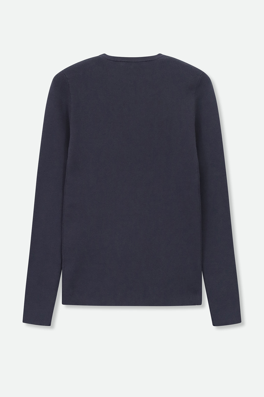 LONG SLEEVE CREW IN ITALIAN COTTON KNIT