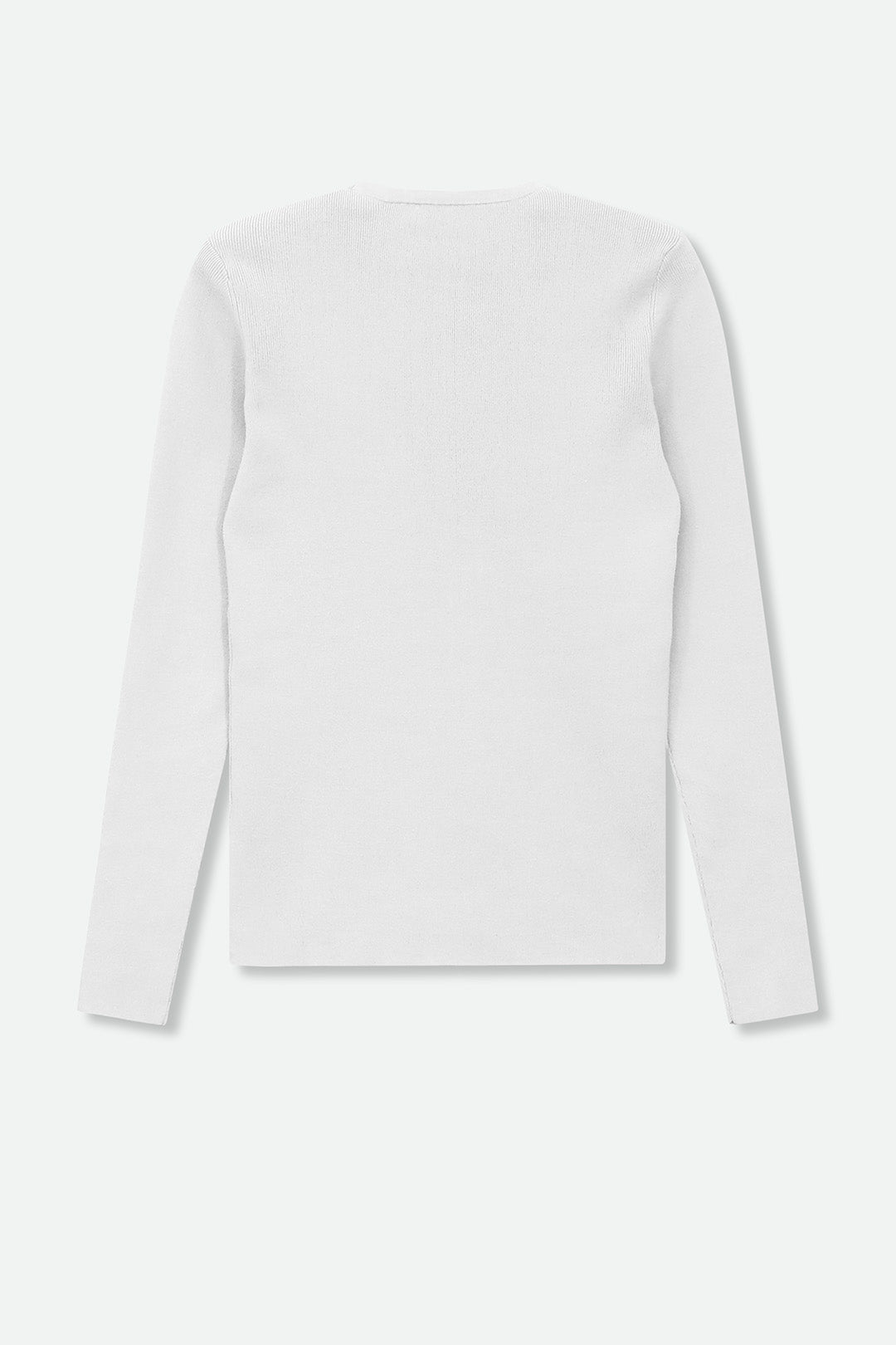 LONG SLEEVE CREW IN ITALIAN COTTON KNIT