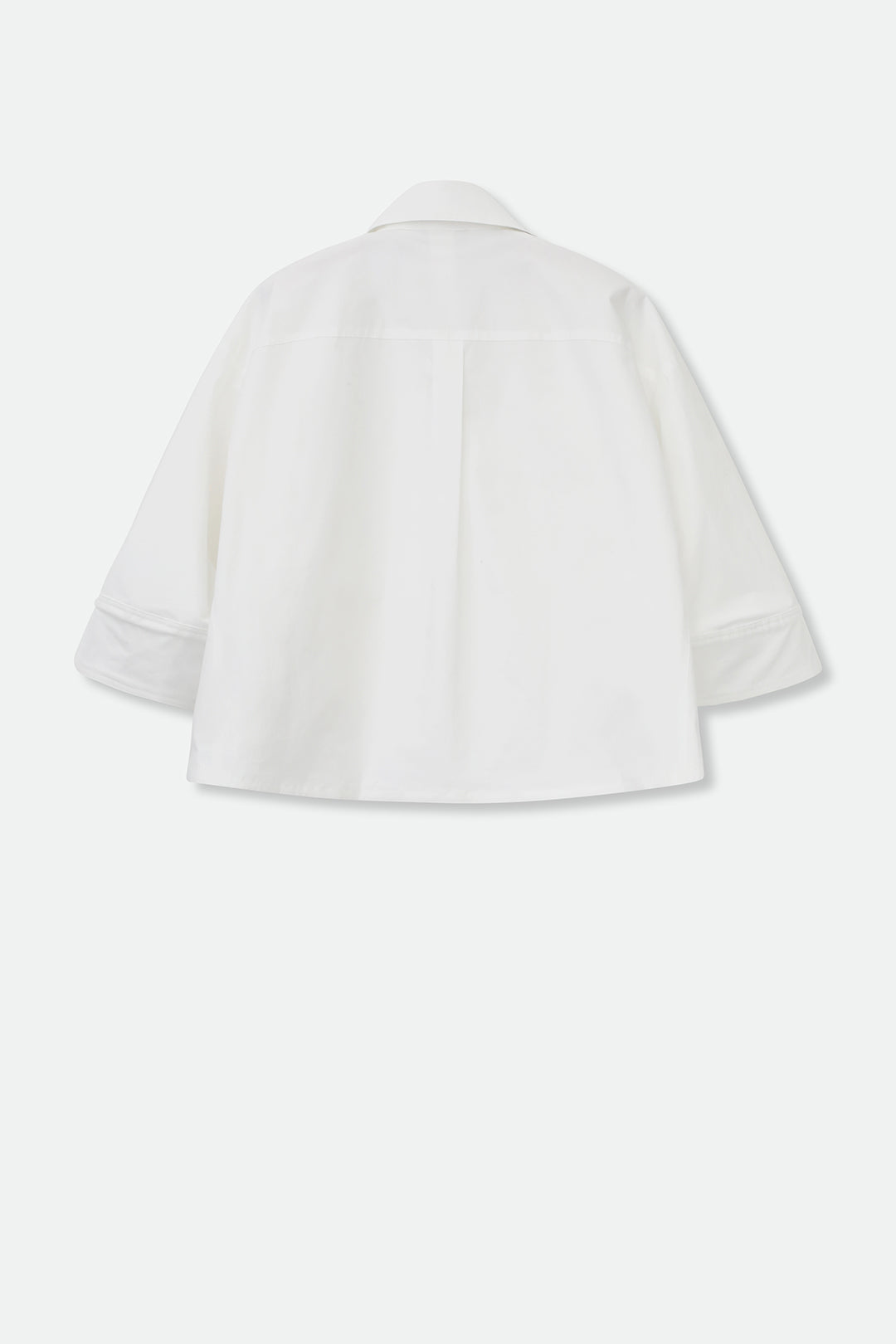 VENETO JACKET IN WHITE ITALIAN FINE STRETCH COTTON