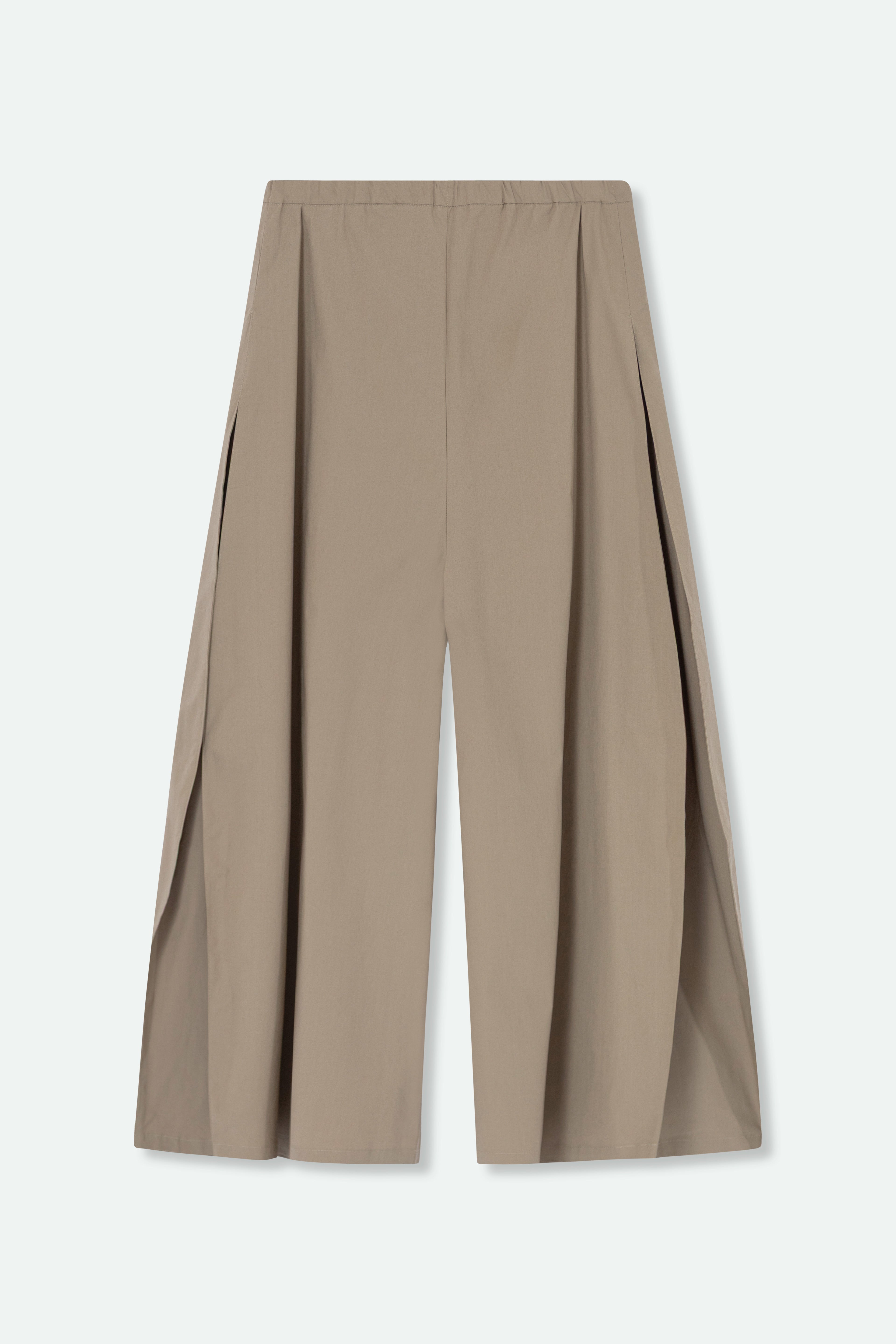 PETAL PANT IN ITALIAN FINE STRETCH COTTON