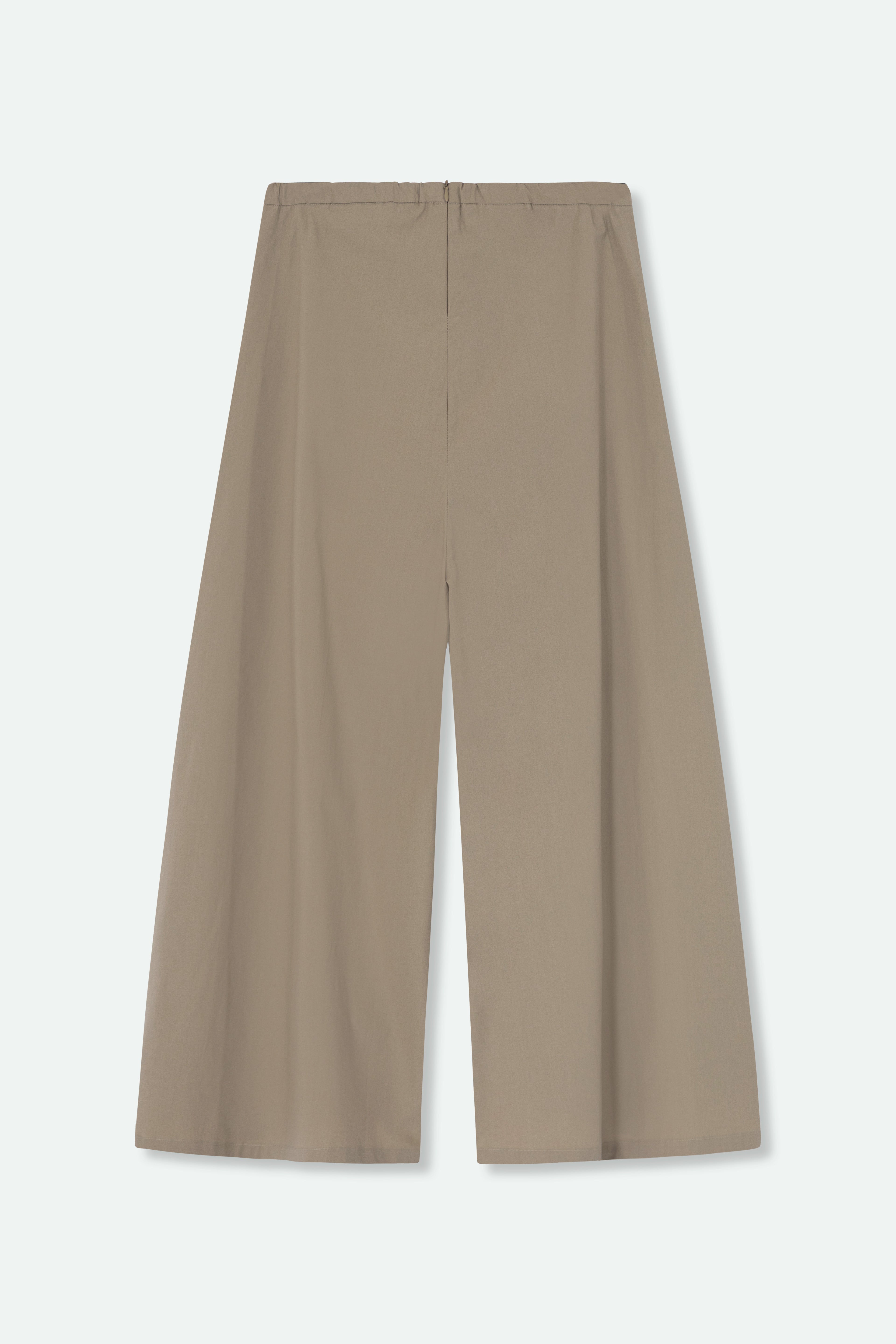 PETAL PANT IN ITALIAN FINE STRETCH COTTON