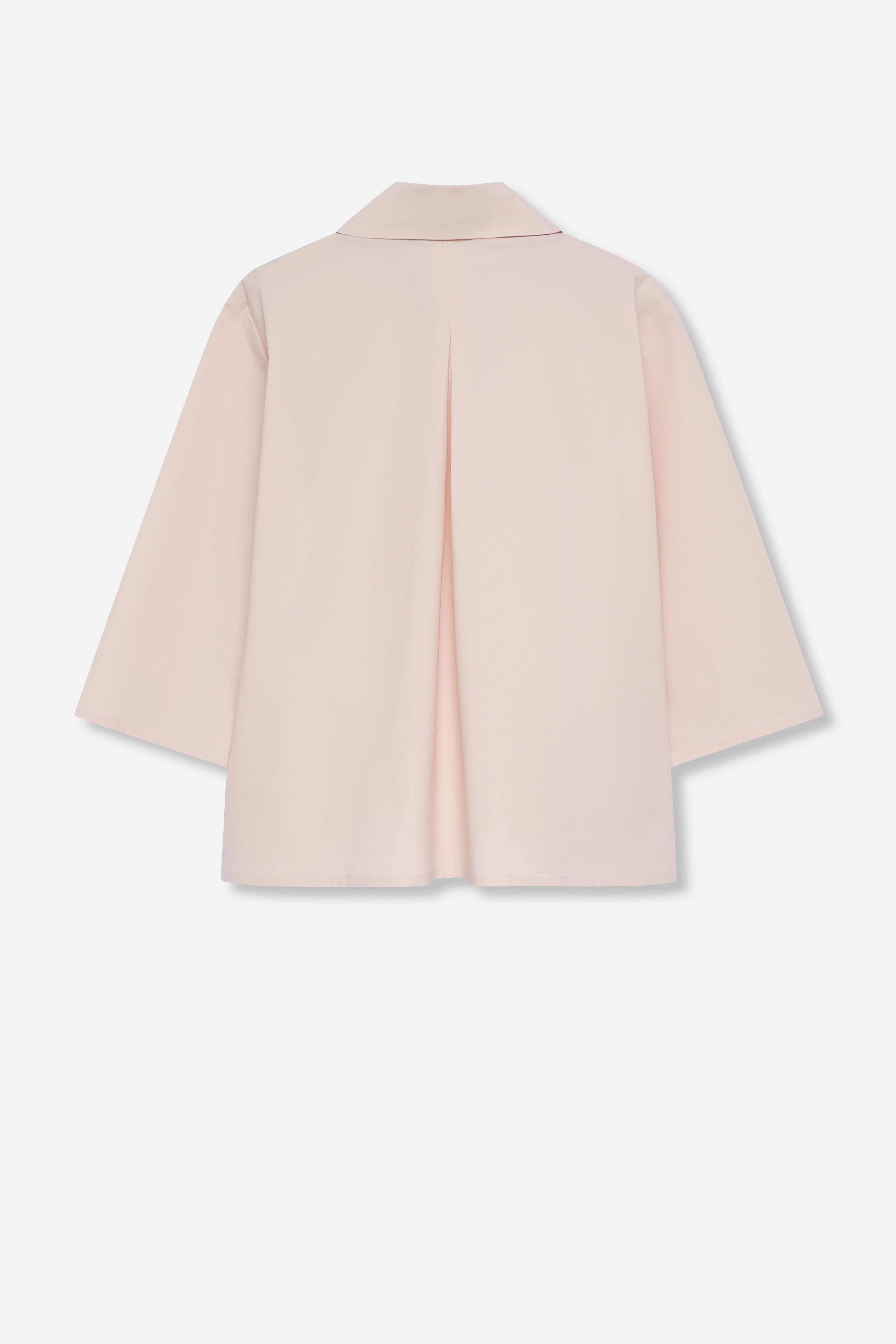 CESARE CAMP SHIRT IN ITALIAN FINE STRETCH COTTON