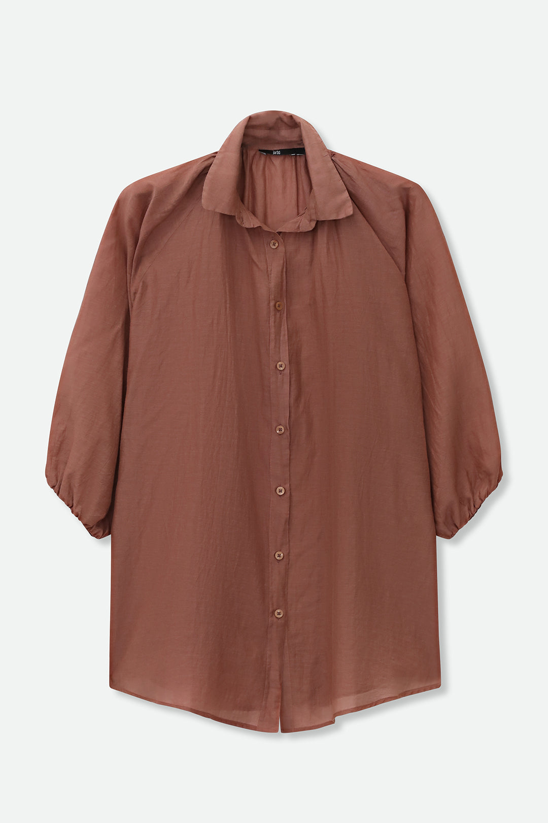 FLOWY OVERSIZED BLOUSE IN SILK COTTON