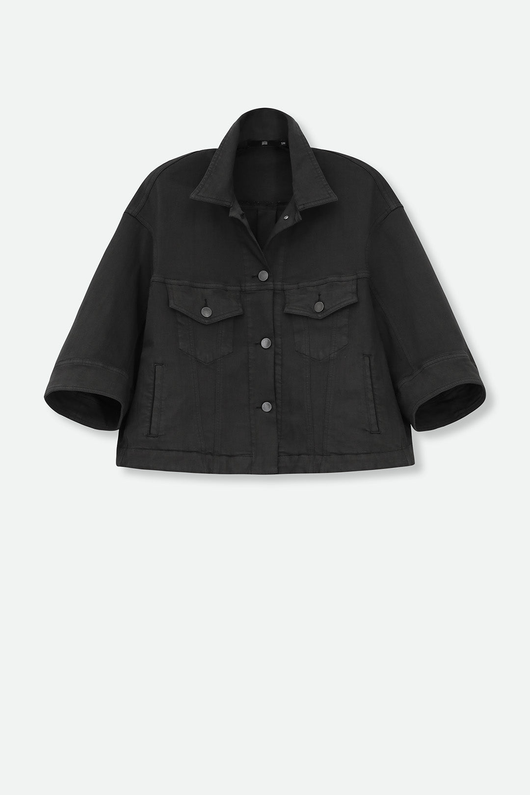 VENETO JACKET GARMENT-DYED ITALIAN STRETCH DENIM