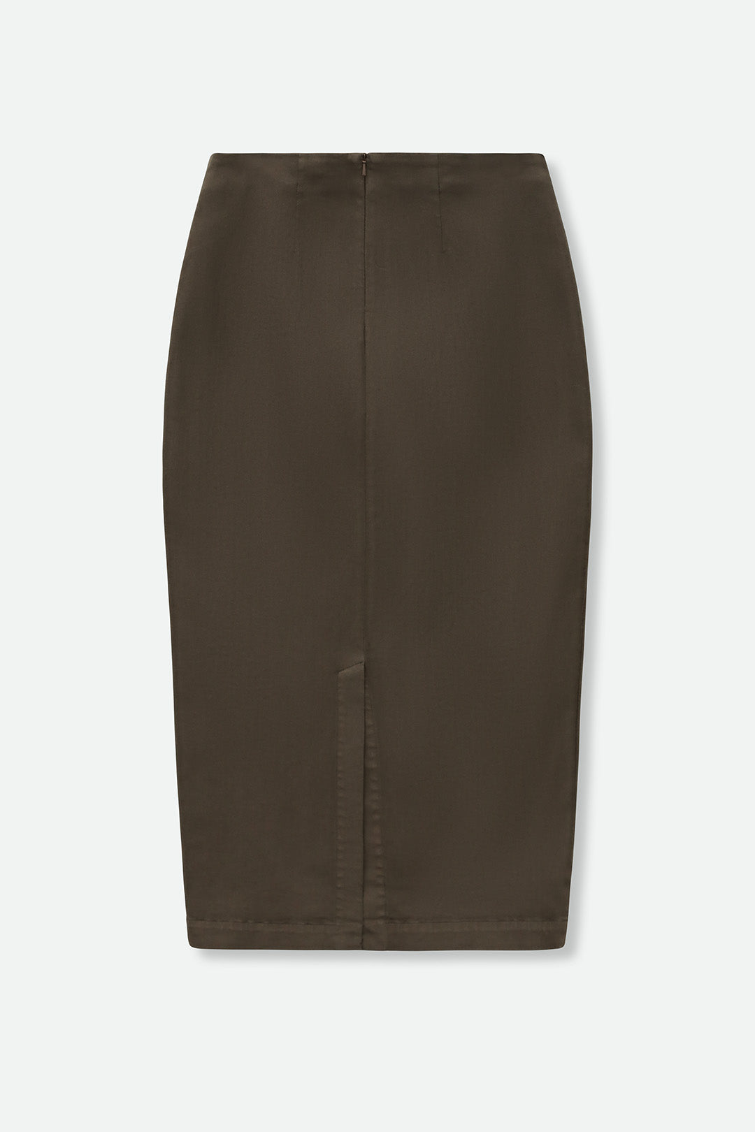 LAUREN SKIRT IN GARMENT-DYED ITALIAN STRETCH DENIM