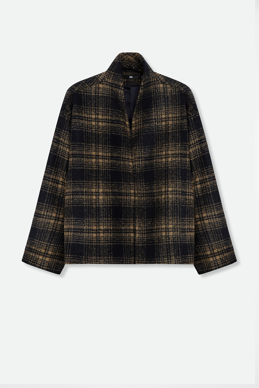 JORDANE JACKET IN ITALIAN PLAID WOOL