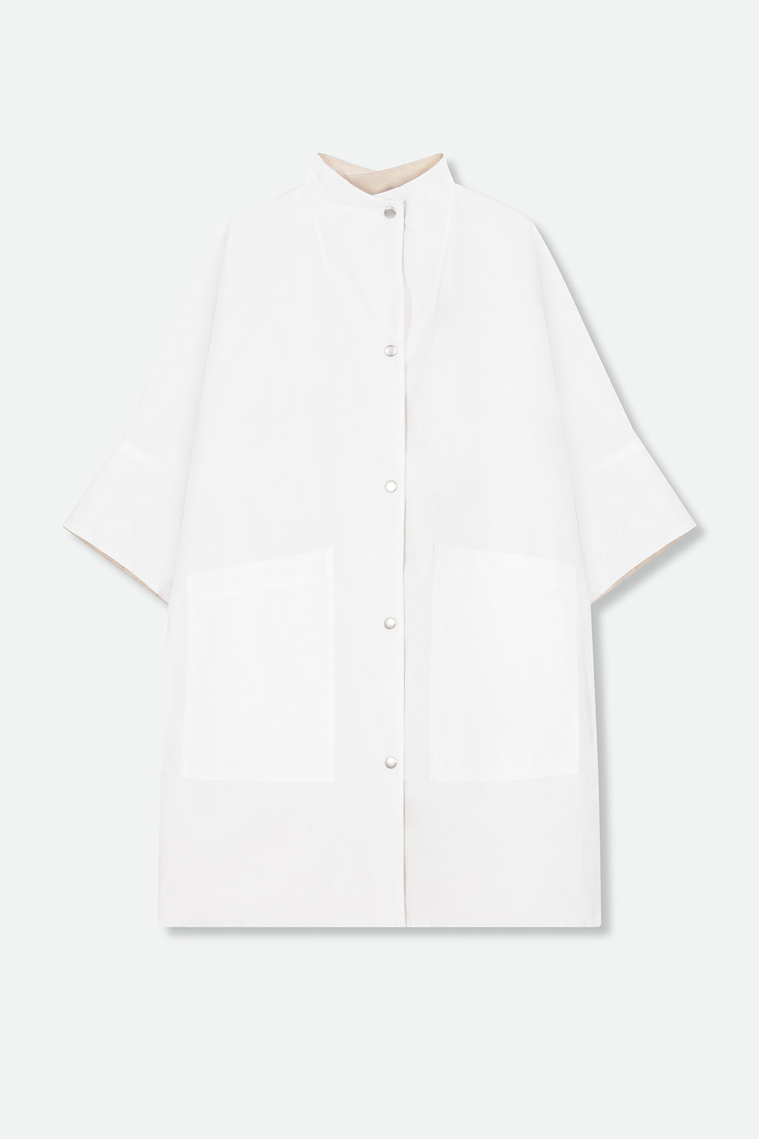 VAUGHN COAT IN REVERSIBLE TECHNO-SILK TAFFETA