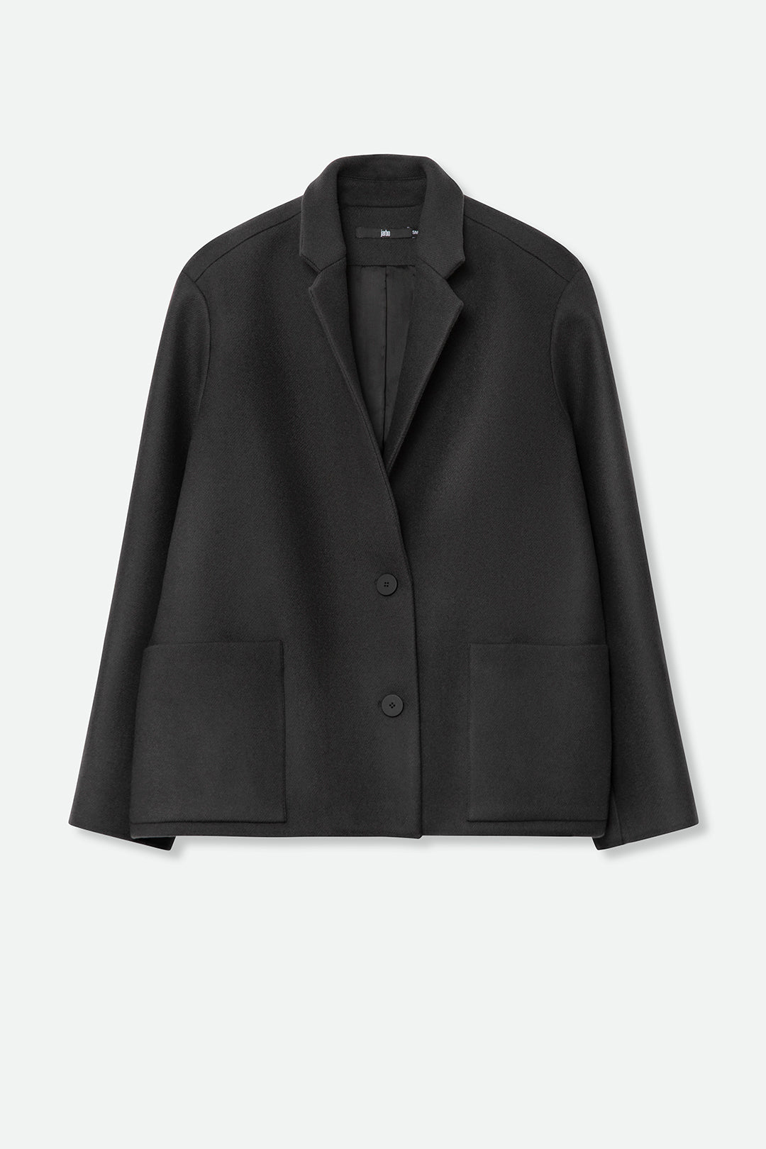 BRUNELLA BLAZER IN ITALIAN CASHMERE WOOL GREY