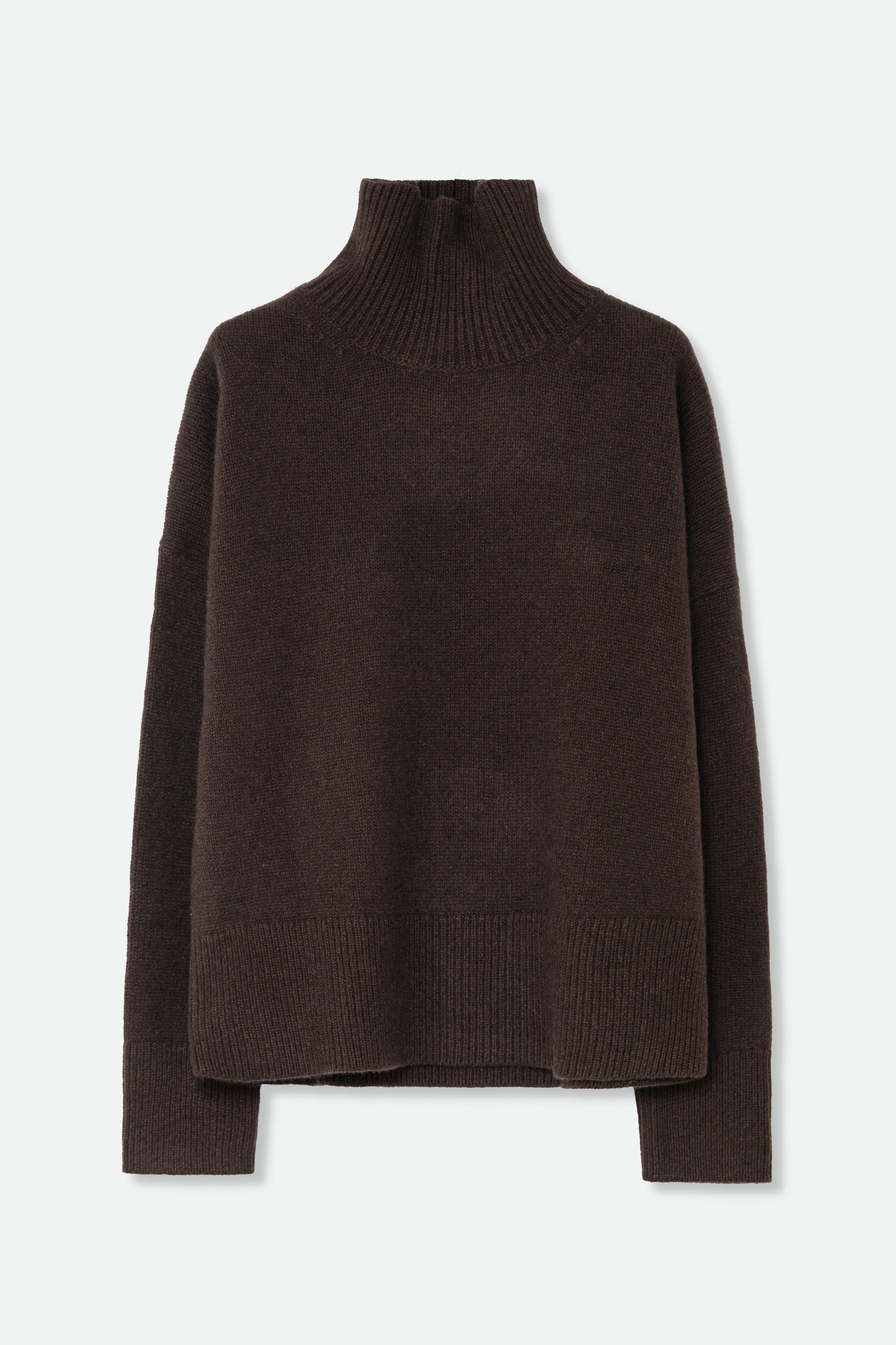 THEIA TURTLENECK IN CASHMERE YAK & MERINO