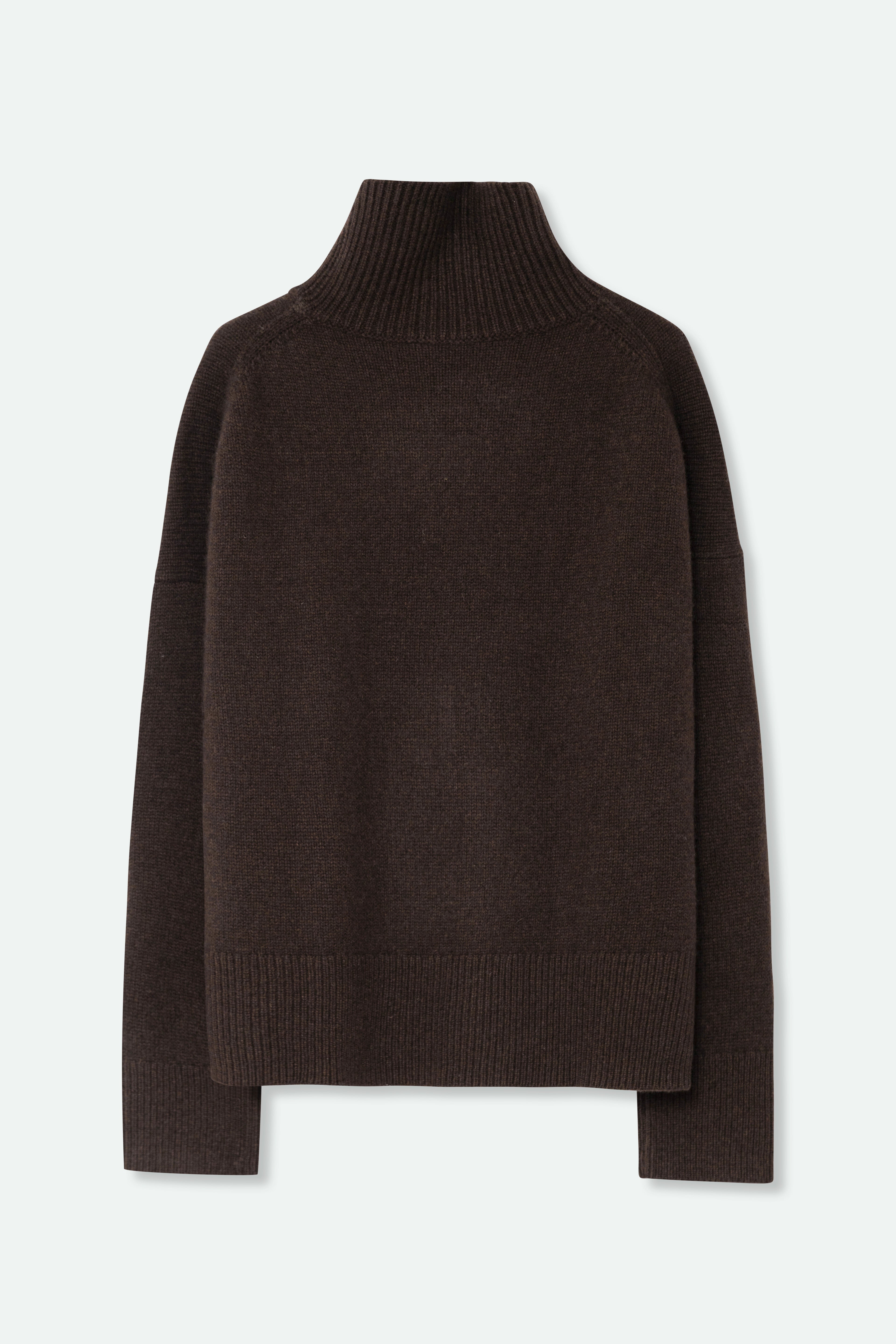 THEIA TURTLENECK IN CASHMERE YAK & MERINO