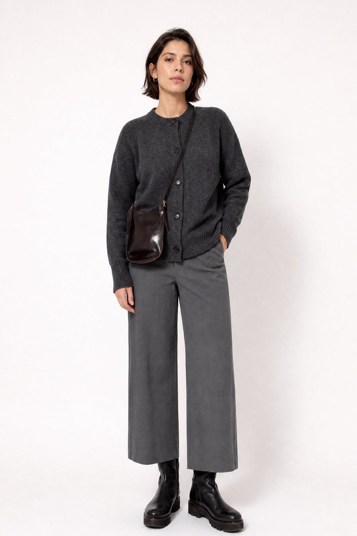 PIPPA PANT IN ITALIAN COTTON STRETCH TWILL