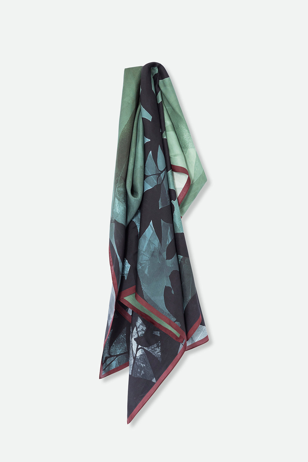 SILK TWILL RECTANGLE SCARF REVES SARCELLE