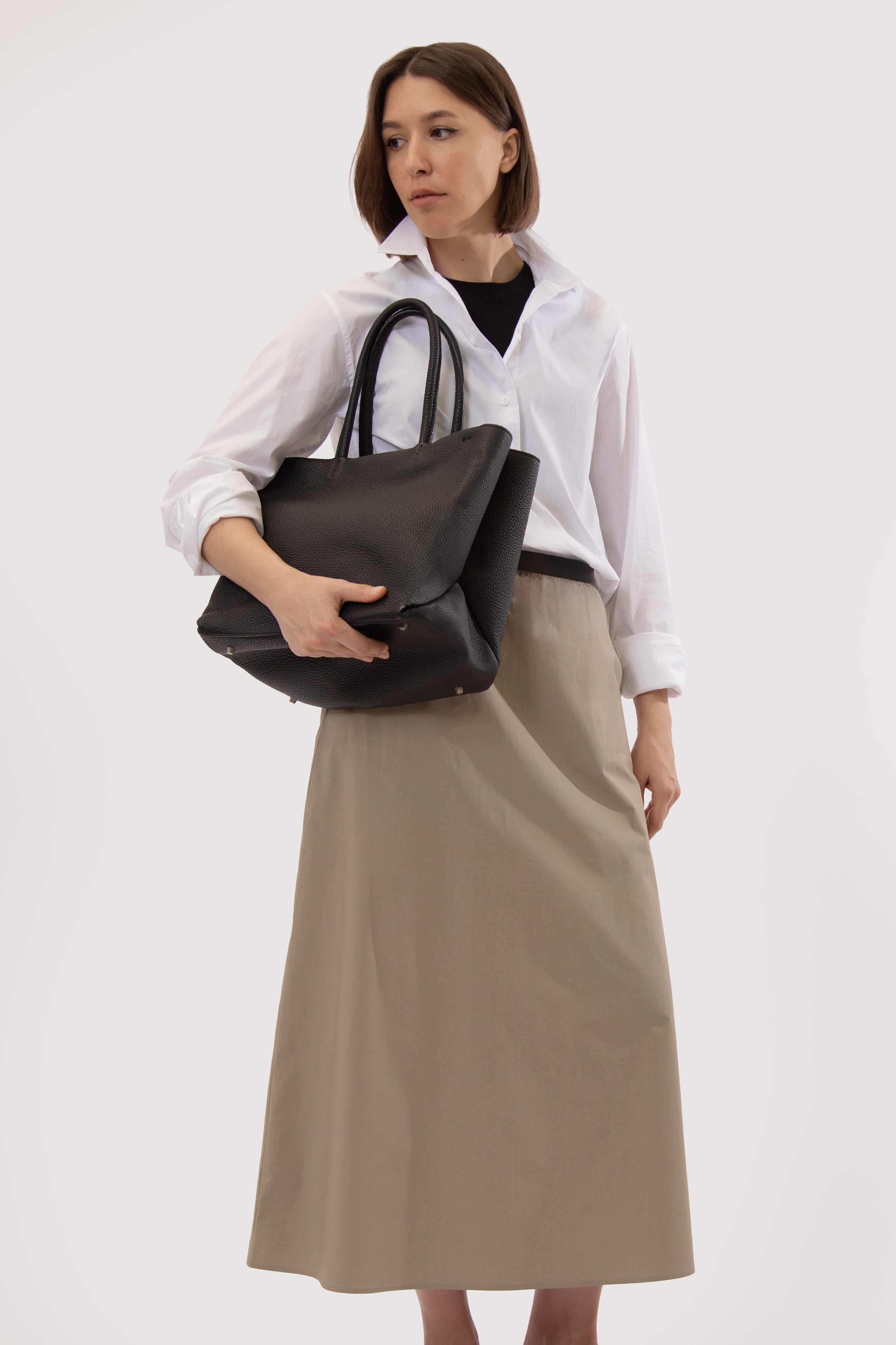 SELIA MINI SHIRT IN ITALIAN COTTON POPLIN