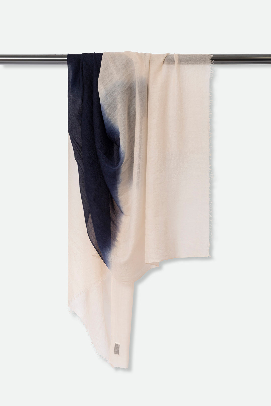 MIDNIGHT MOON LIGHTWEIGHT SCARF IN HAND DYED CASHMERE