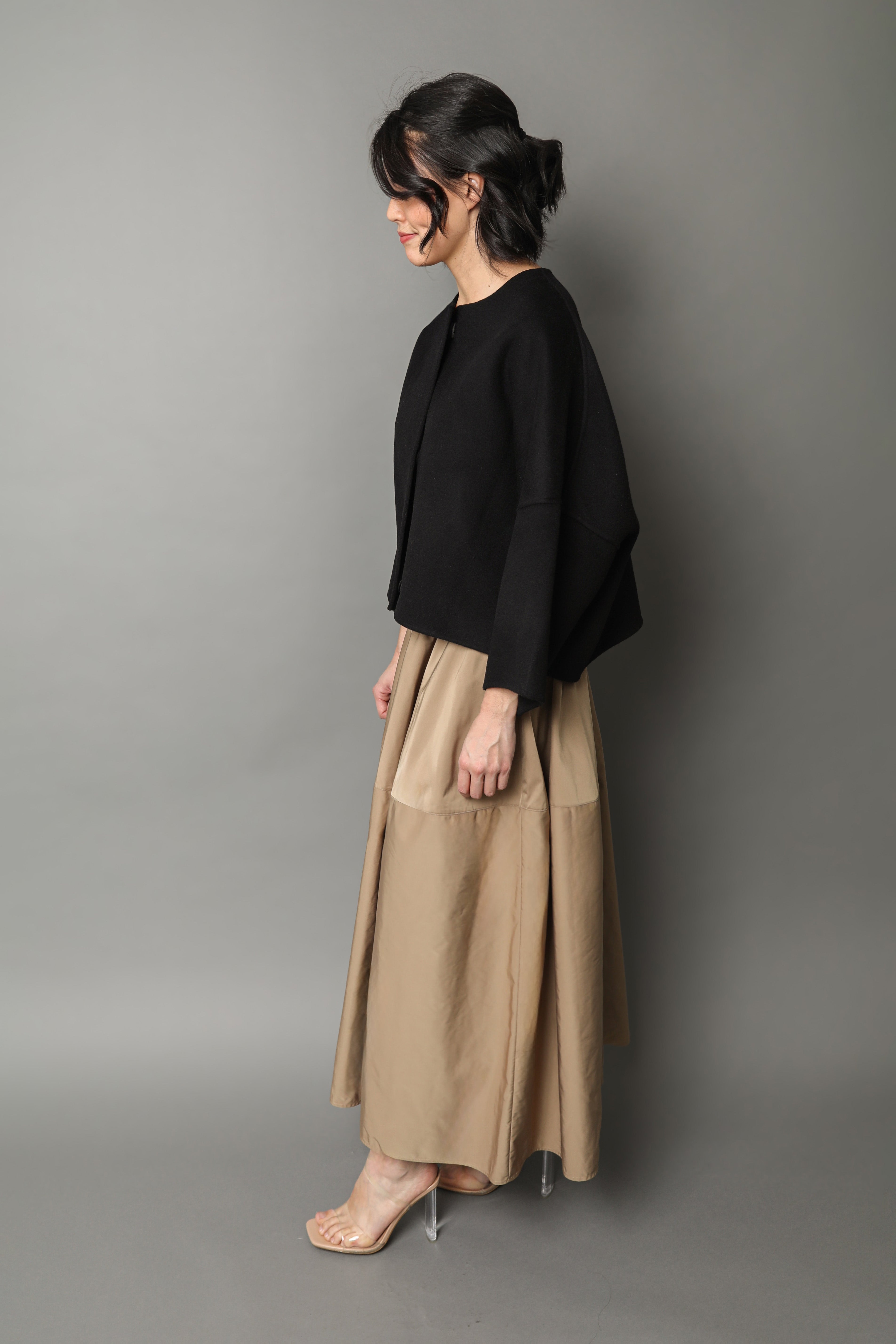 LOIRE SKIRT IN TECHNO SILK MEDIUM TAFFETTA