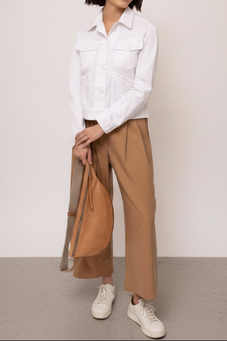 GEMMA ITALIAN LEATHER CROSSBODY NATURAL TAN