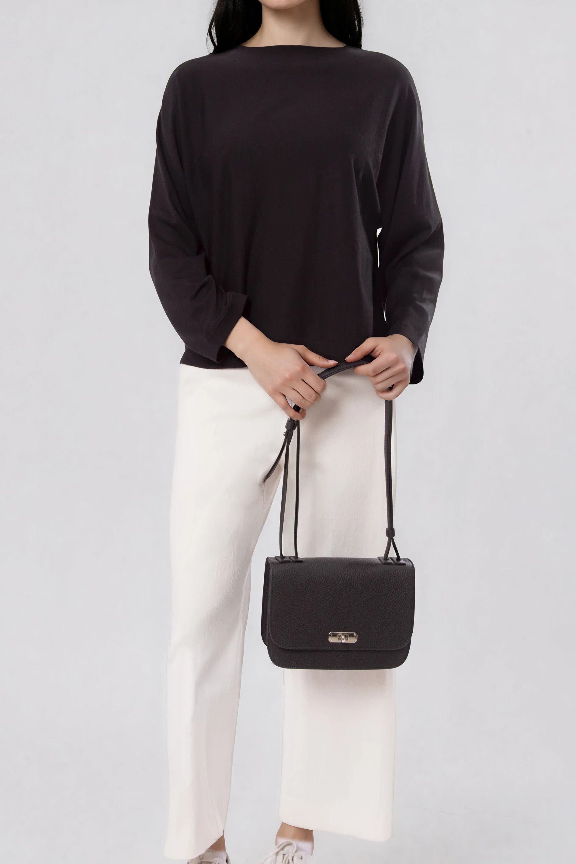 PIPPA PANT IN ITALIAN COTTON STRETCH